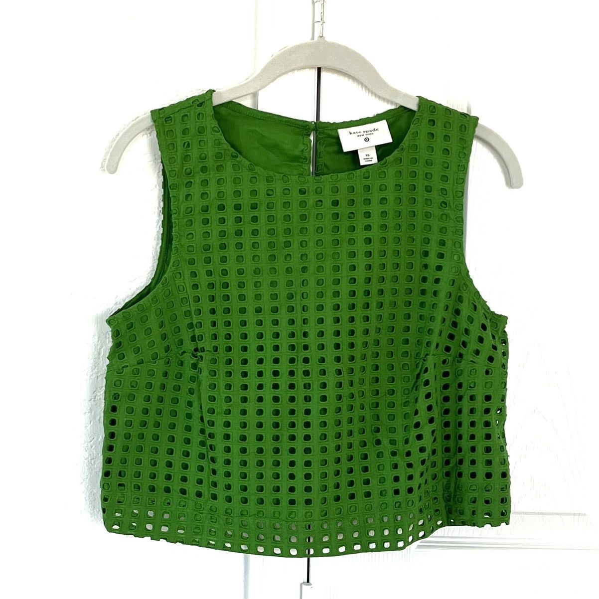 Kate Spade x Target Eyelet Top