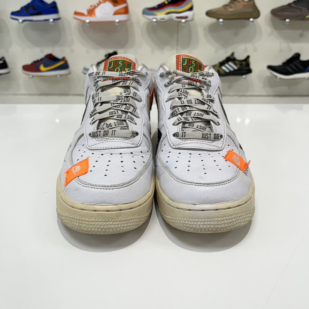 Nike Nike Air Force 1 Low Just Do It Pack White/Black Size US 9.5 / EU 42-43 - 9 Thumbnail