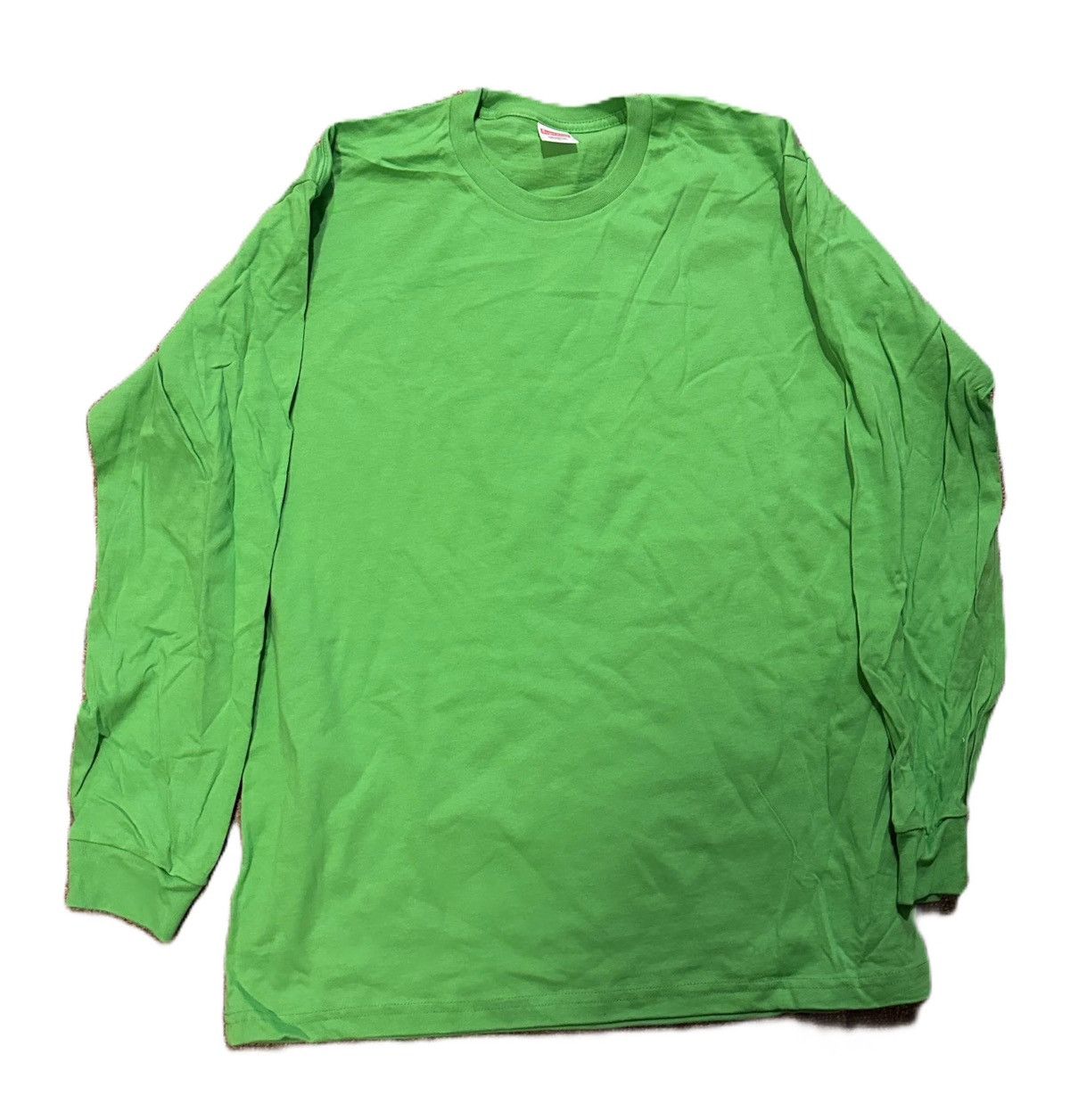 Supreme Supreme blank t shirt size XL. Green long sleeve Size US XL / EU 56 / 4 - 1 Thumbnail