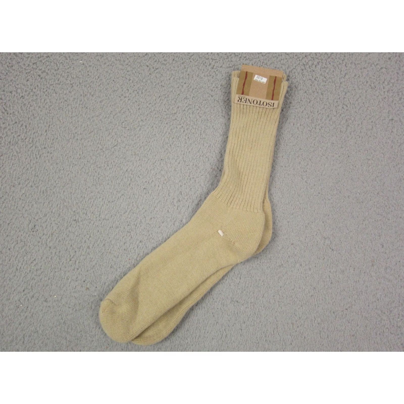 Vintage Isotoner Socks - Size 10-13 Vintage Beige, Merino Wool, 5-Pair Set - Shipping Fast Size ONE SIZE - 5 Thumbnail