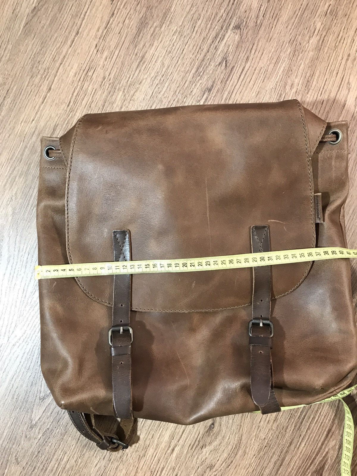Designer × Leather Aunts & Uncles Leather Backpack rare Size ONE SIZE - 16 Thumbnail