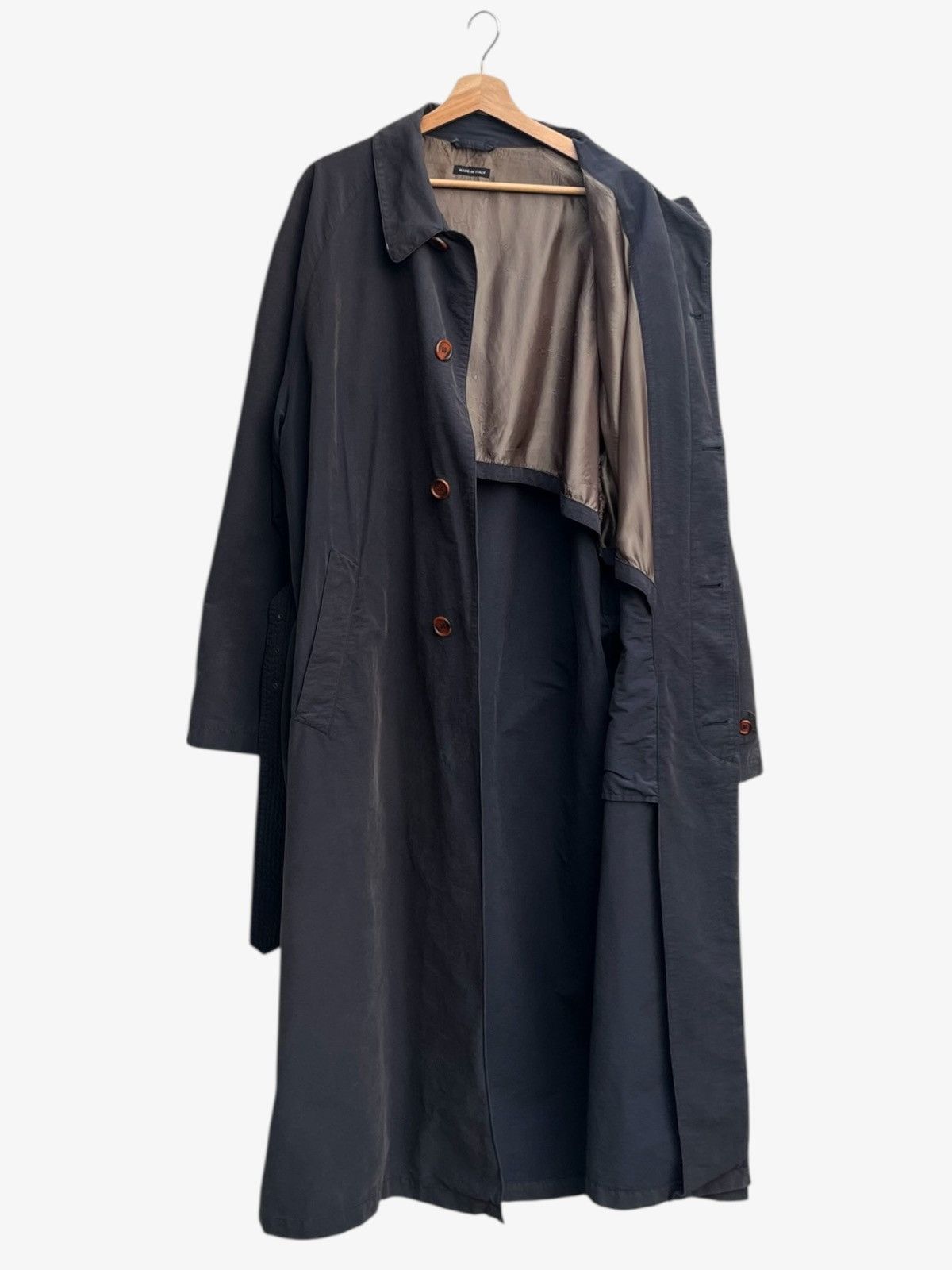 Giorgio Armani Vintage 90’s Giorgio Armani Le Collezioni Trench Coat Size US L / EU 52-54 / 3 - 4 Thumbnail