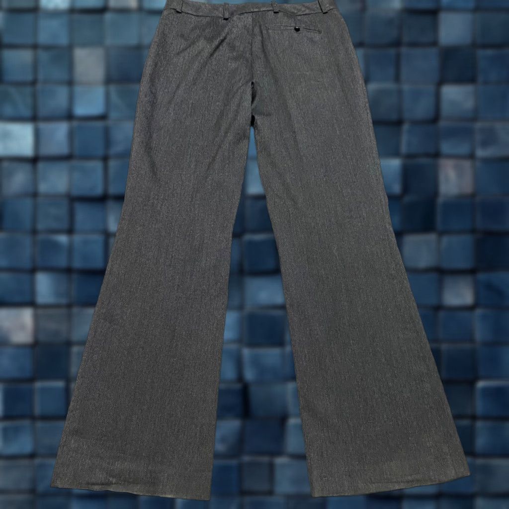 Calvin Klein Calvin Klein Dress Pants Womens Gray Flared Mid Rise Petite 4P Size 27" / US 4 / IT 40 - 1 Thumbnail