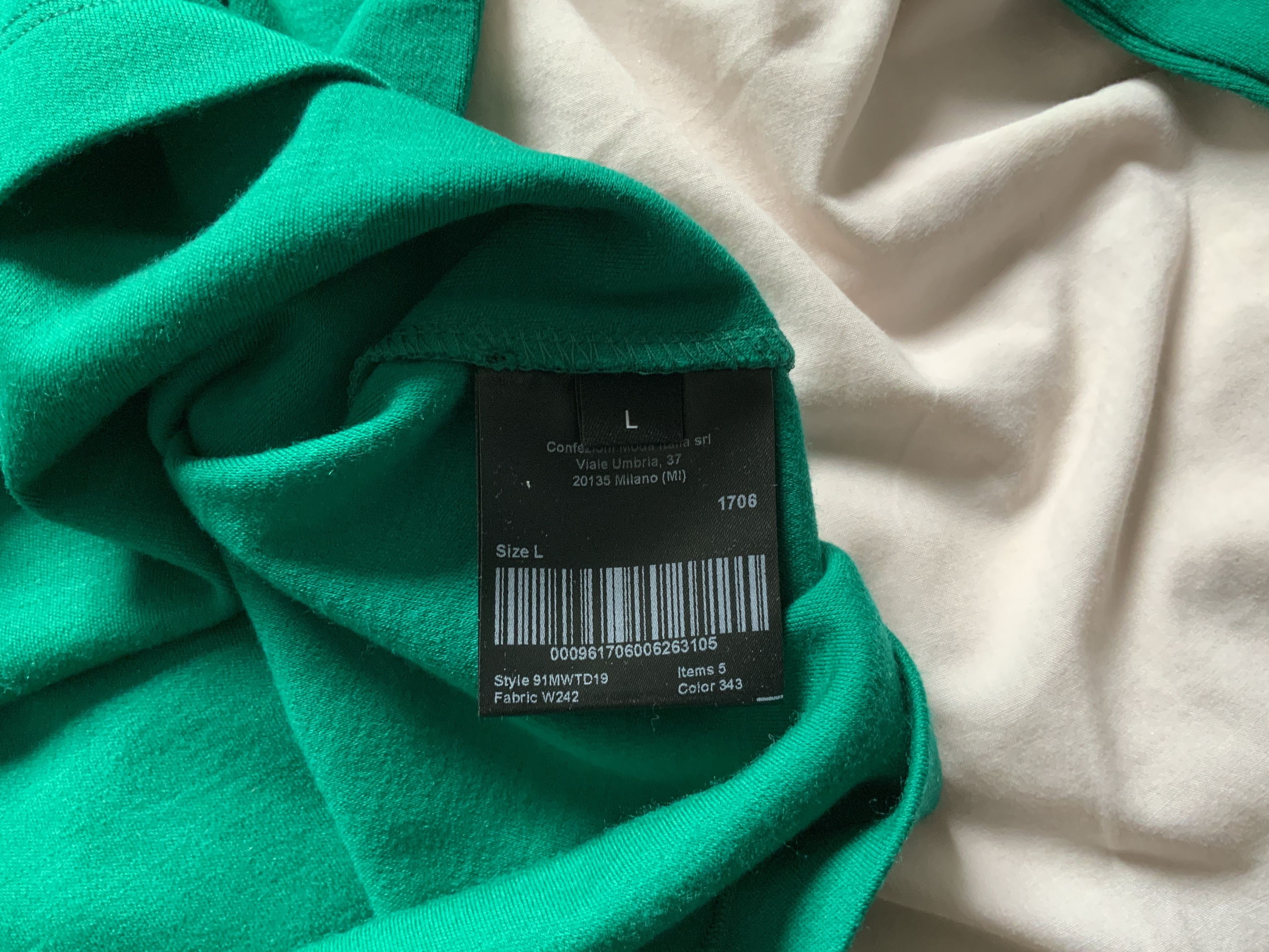 Calvin Klein 205W39NYC CK205W39NYC Wool Turtleneck Teal Large Size US L / EU 52-54 / 3 - 3 Thumbnail