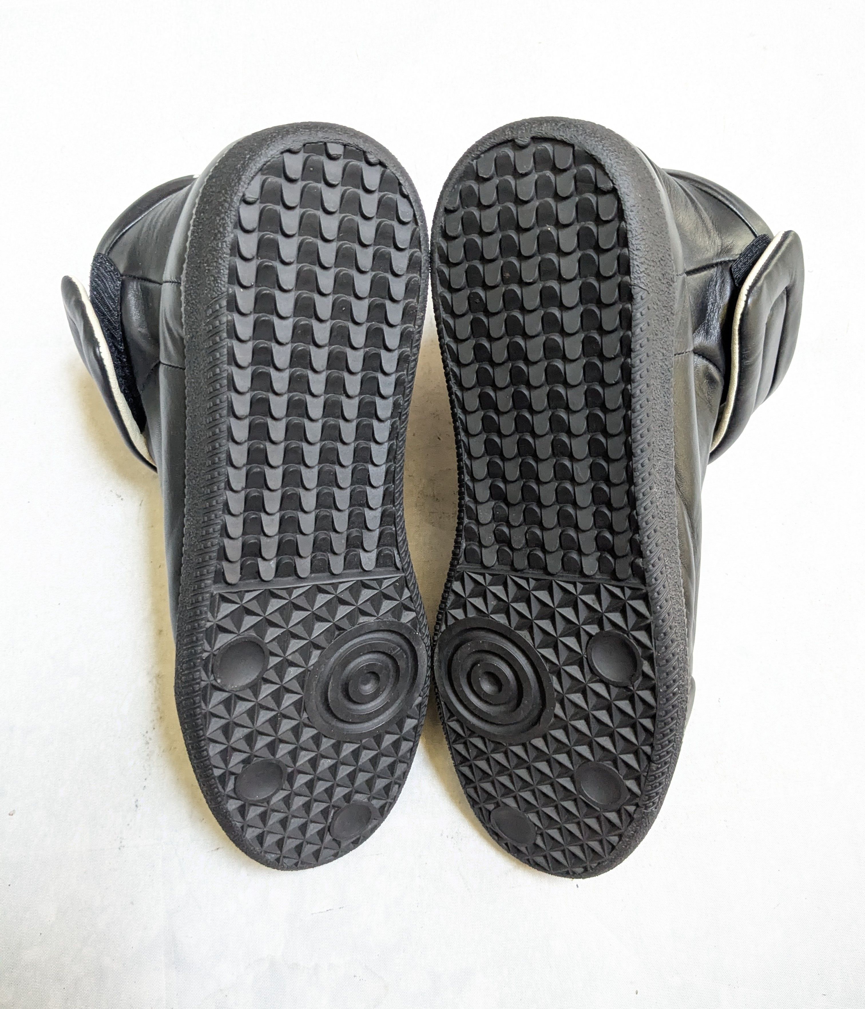 Maison Margiela Maison Margiela Future Black High Tops 10 43 Leather Size US 10 / EU 43 - 20 Thumbnail