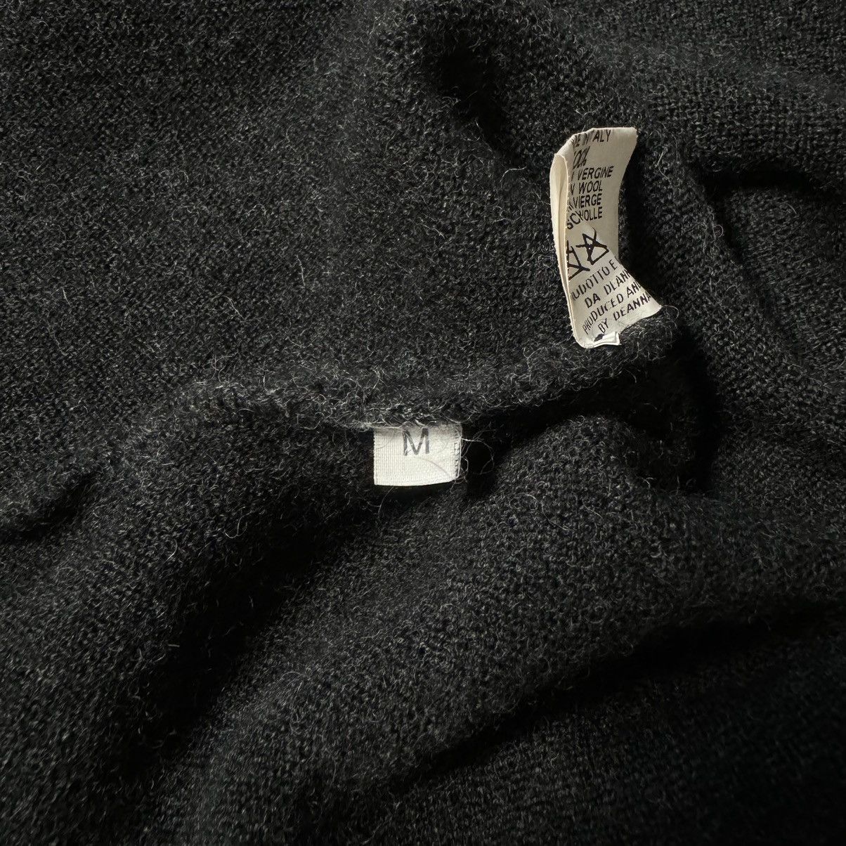Maison Margiela 2002 Martin Margiela Cropped Wool Knit Sweater Size US M / EU 48-50 / 2 - 8 Thumbnail