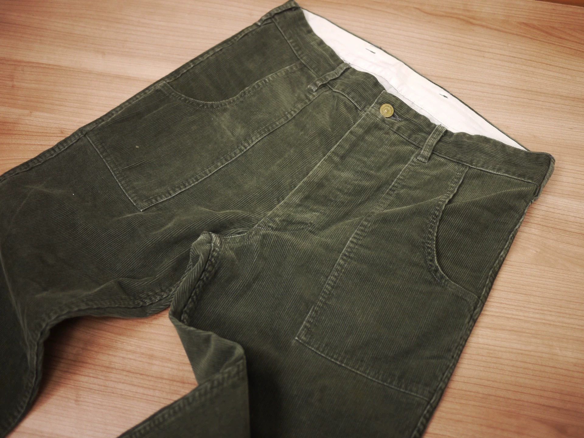 Visvim VISVIM SCUP PANTS CORDS GREEN Size 2 Size US 32 / EU 48 - 4 Thumbnail