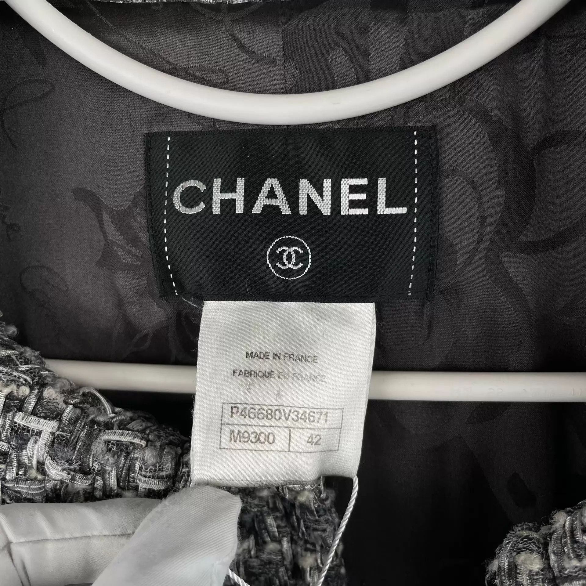 Chanel Chanel Tweed Jacket Size 42 Size M / US 6-8 / IT 42-44 - 4 Thumbnail