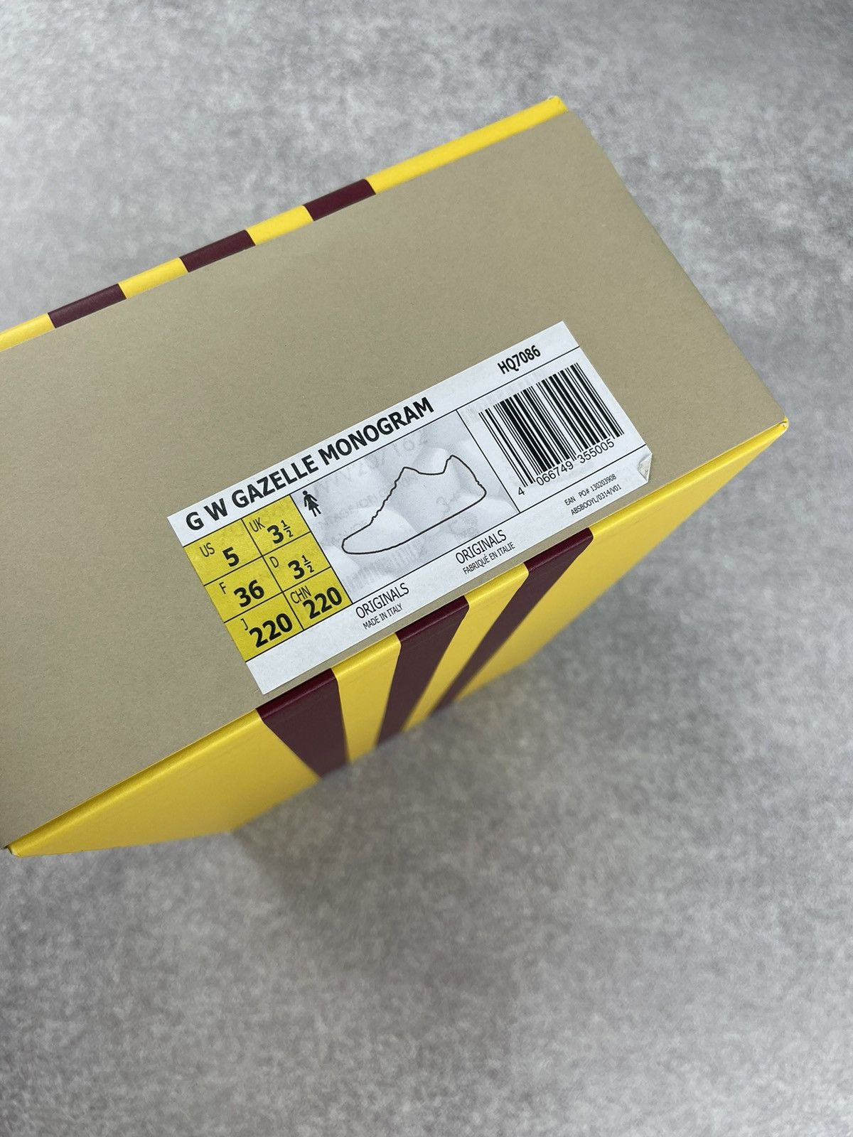 Gucci Adidas × Gucci Gazelle GG Monogram Sneakers Size 36 Size US 5 / IT 35 - 14 Thumbnail