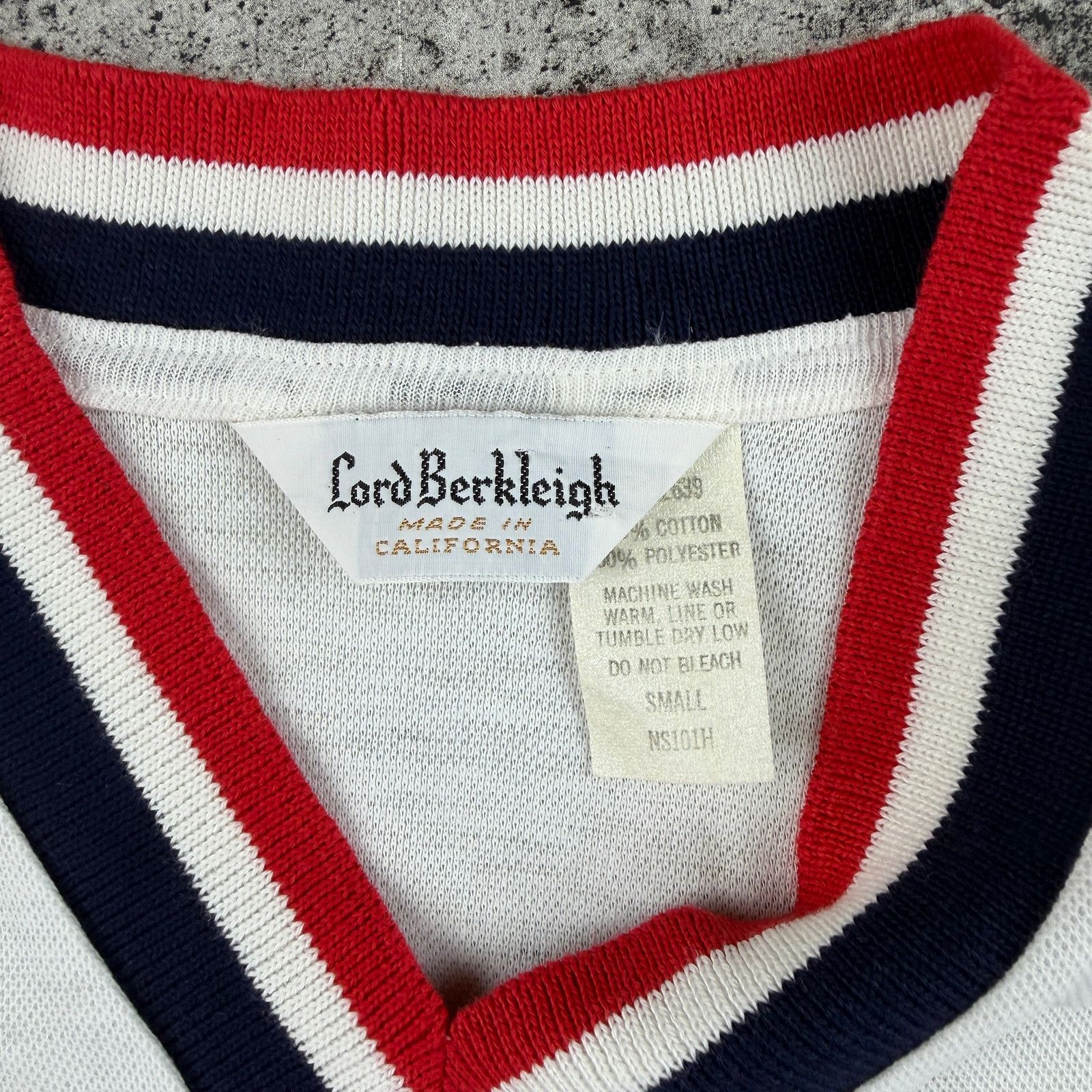 Vintage True Vintage Lord Berkleigh Ringer Shirt Size Small 18x36 Size US S / EU 44-46 / 1 - 3 Thumbnail