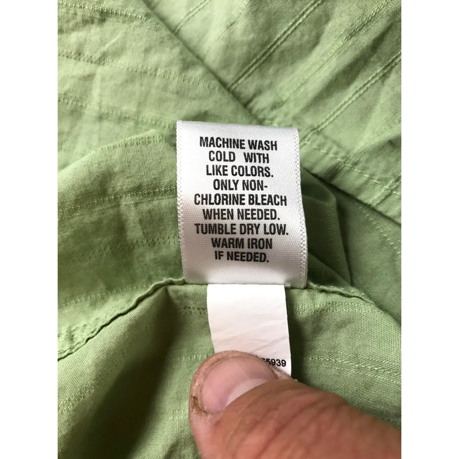 Vintage Sonoma Shirt Mens Size Large Green Casual Poplin Button Up Long Sleeve Collared Size US L / EU 52-54 / 3 - 6 Thumbnail
