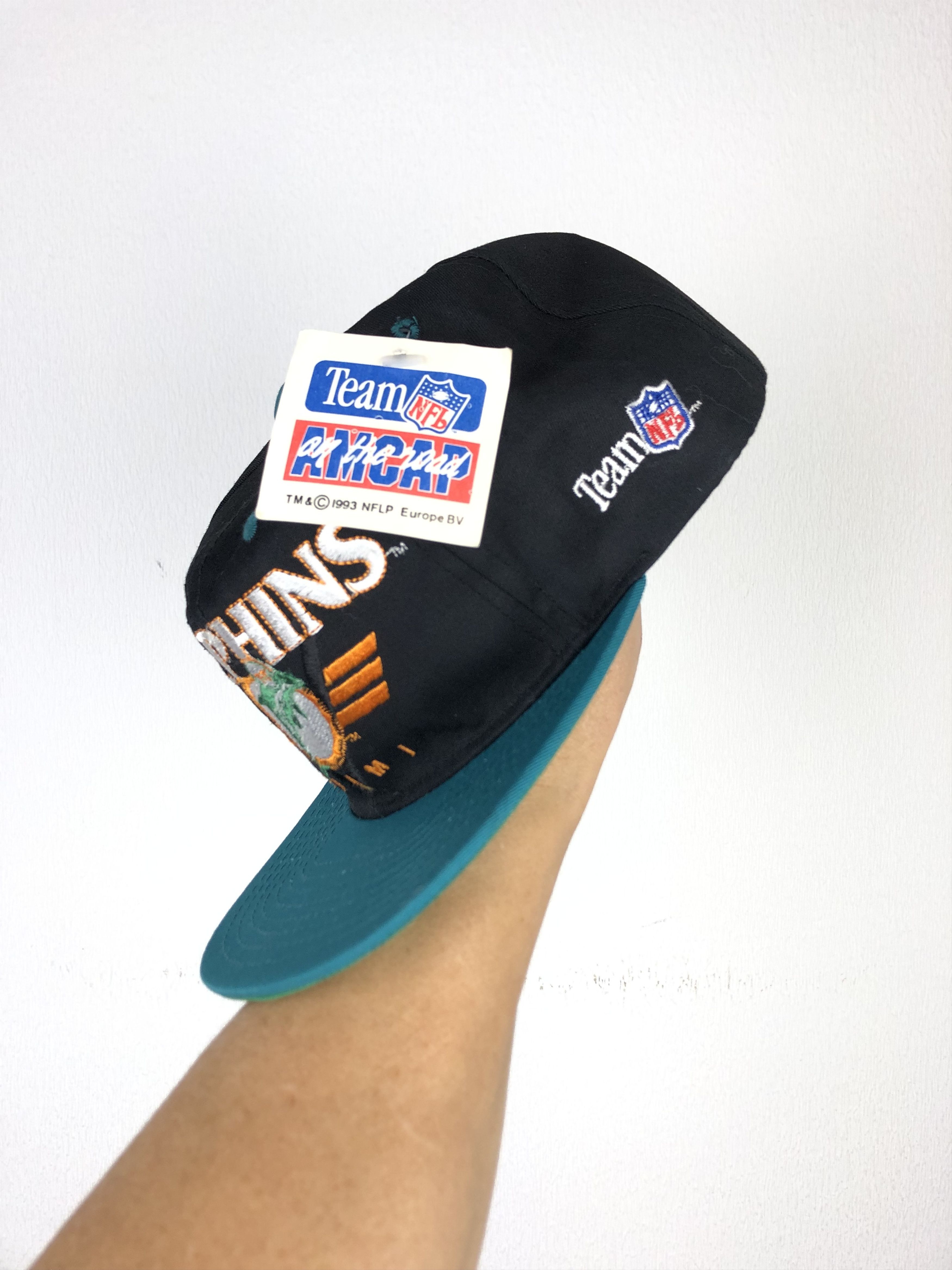 Vintage Vintage Miami Dolphins Cap Hat NFL Snapback New Athletic Size ONE SIZE - 2 Thumbnail