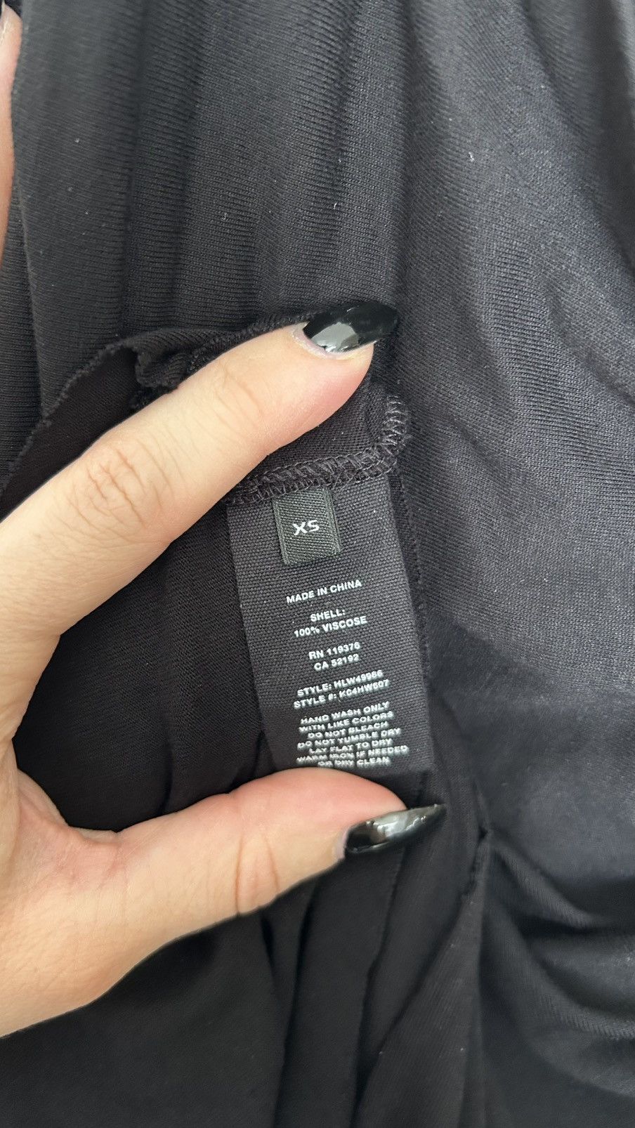 Helmut Lang Helmut Lang Draped Asymmetrical Mini Dress Size XS / US 0-2 / IT 36-38 - 6 Thumbnail