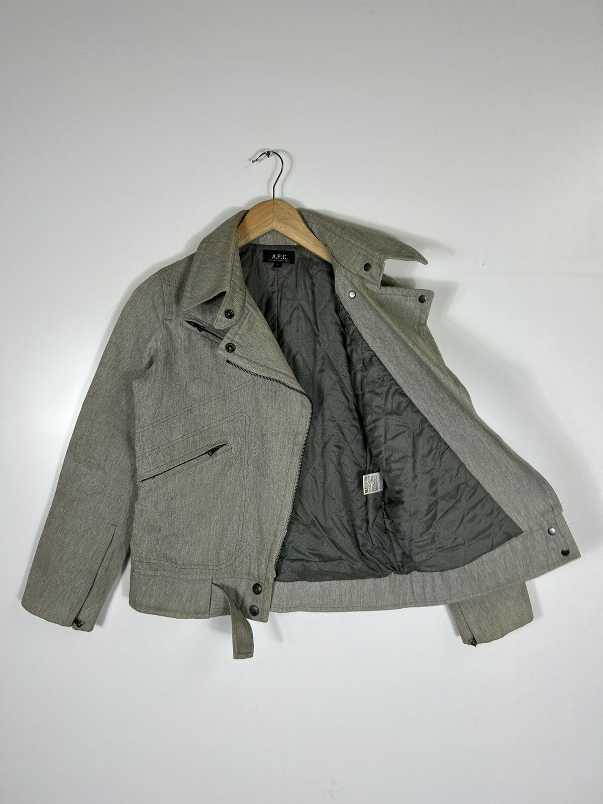 A.P.C. A.P.C. Paris Vintage Moto Jacket – Made in Japan Size S / US 4 / IT 40 - 11 Thumbnail