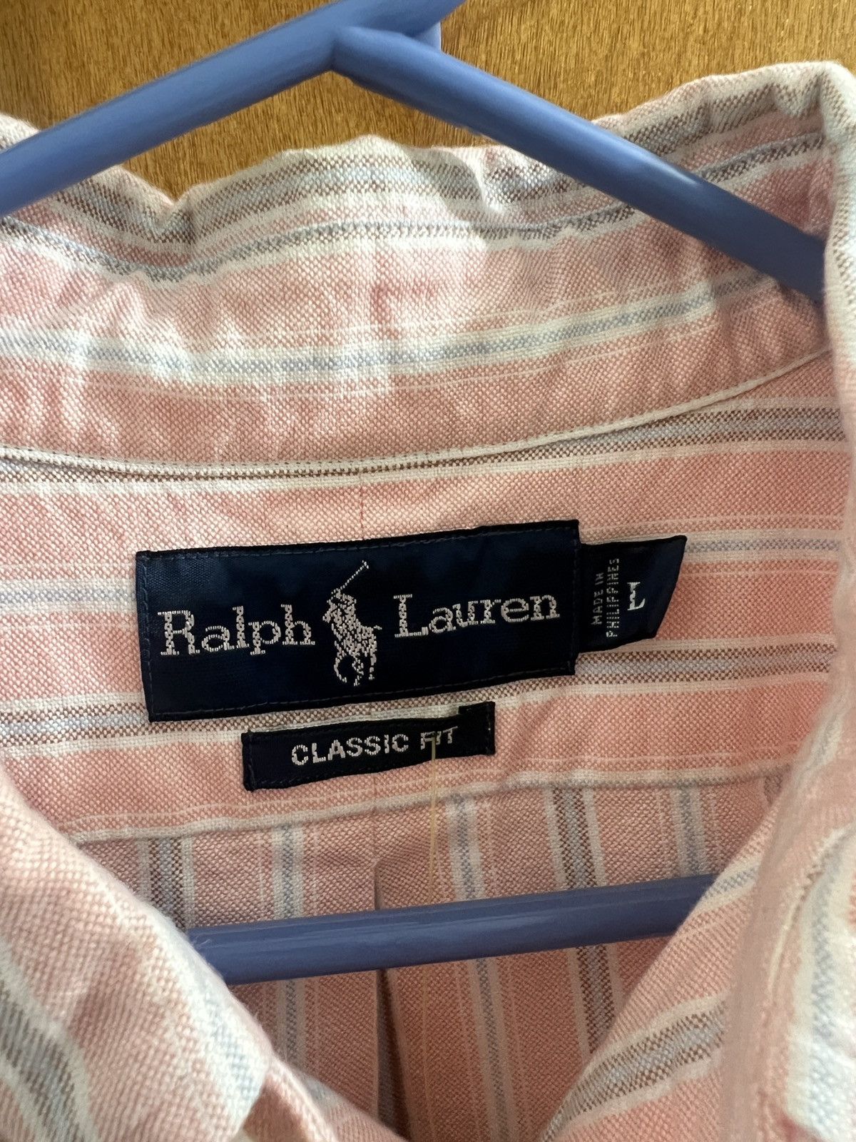 Ralph Lauren × Vintage Ralph Lauren stripe button up shirt Size US L / EU 52-54 / 3 - 3 Thumbnail