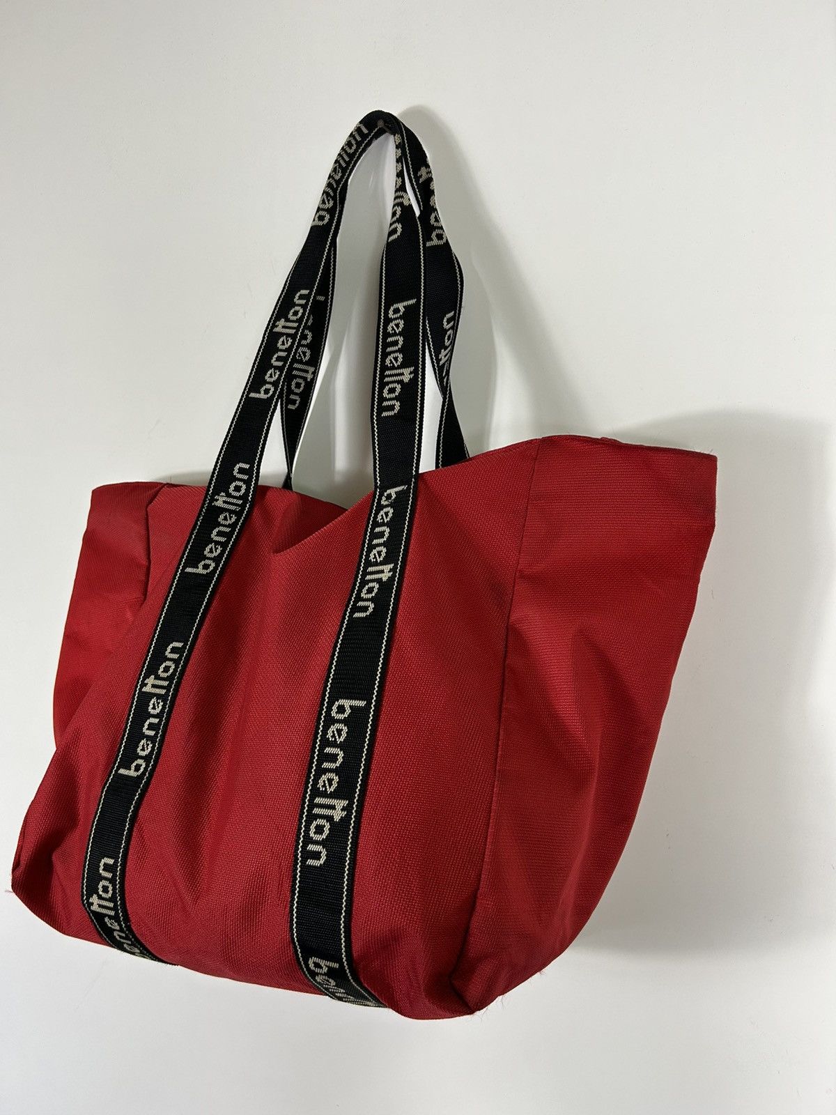 Benetton ⚡️Vintage Benetton Nylon Shoulder Bag Size ONE SIZE - 8 Thumbnail