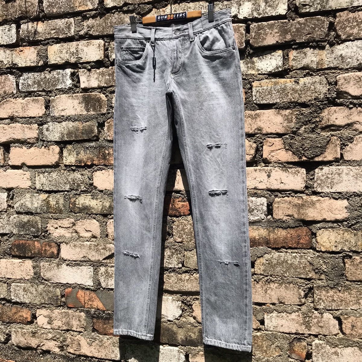 Dolce & Gabbana Dolce & Gabbana Denim Selvedge Distressed D&G Luxury Brand Size US 30 / EU 46 - 4 Thumbnail
