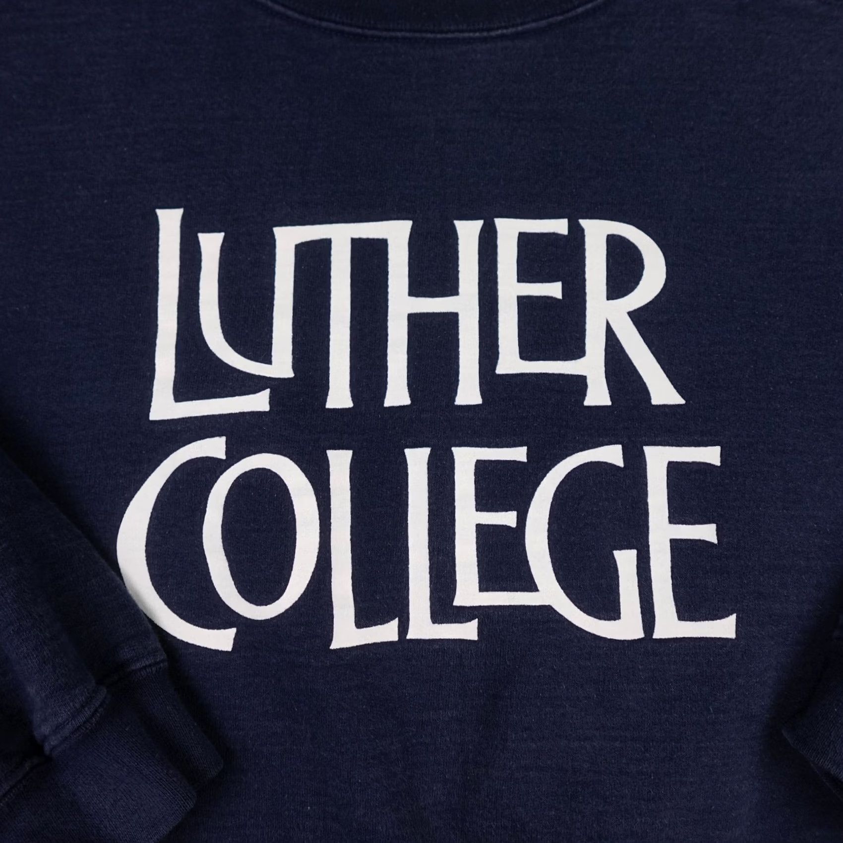 Vintage VINTAGE The Cotton Exchange Sweatshirt Mens M Cotton USA 90s College Crew Neck Blue Size US M / EU 48-50 / 2 - 4 Thumbnail