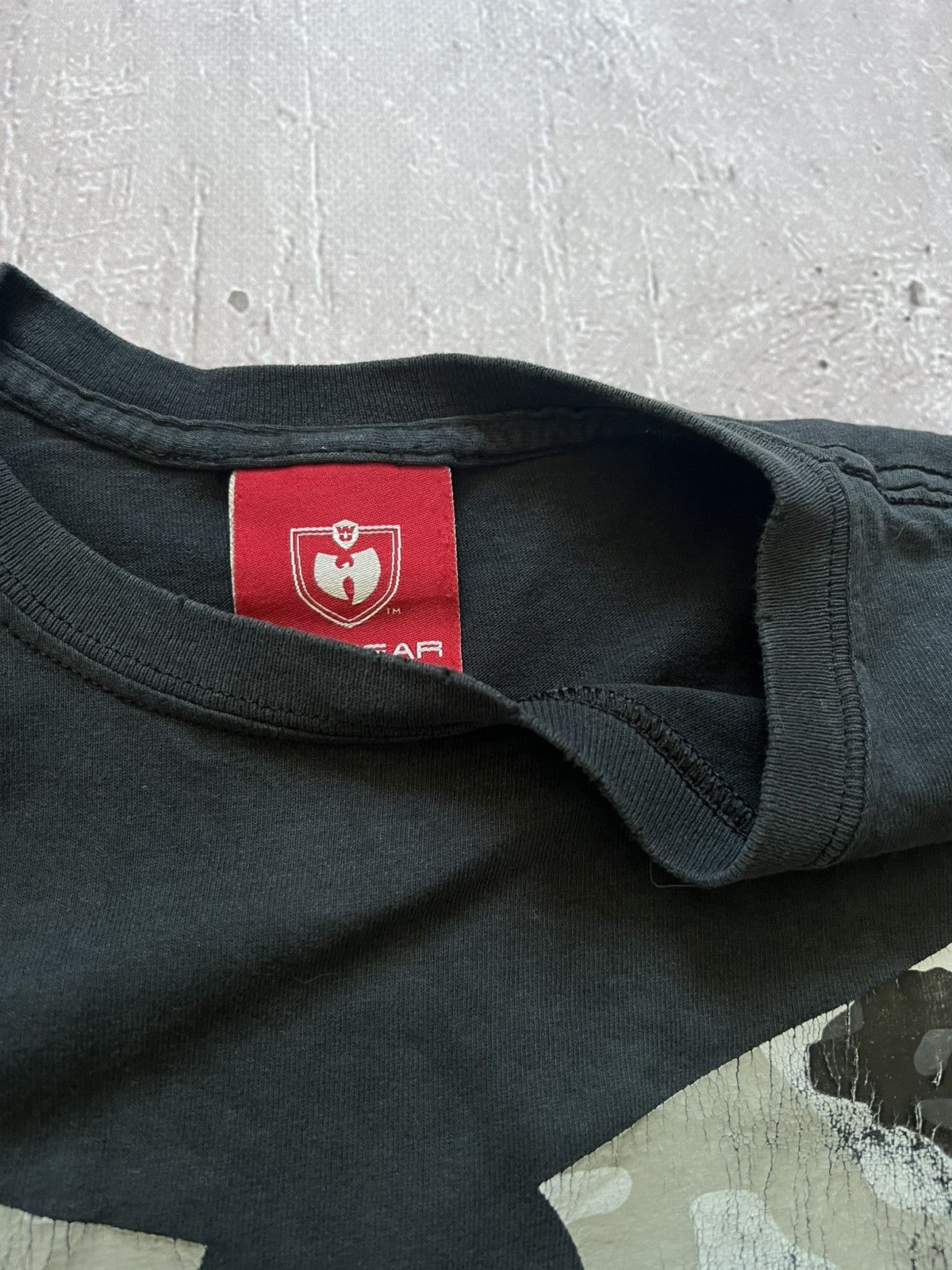 Wu-Tang Clan Rare Vintage Wu-Tang Wu Wear Camo Logo T-Shirt XL 1995 Size US XL / EU 56 / 4 - 14 Thumbnail