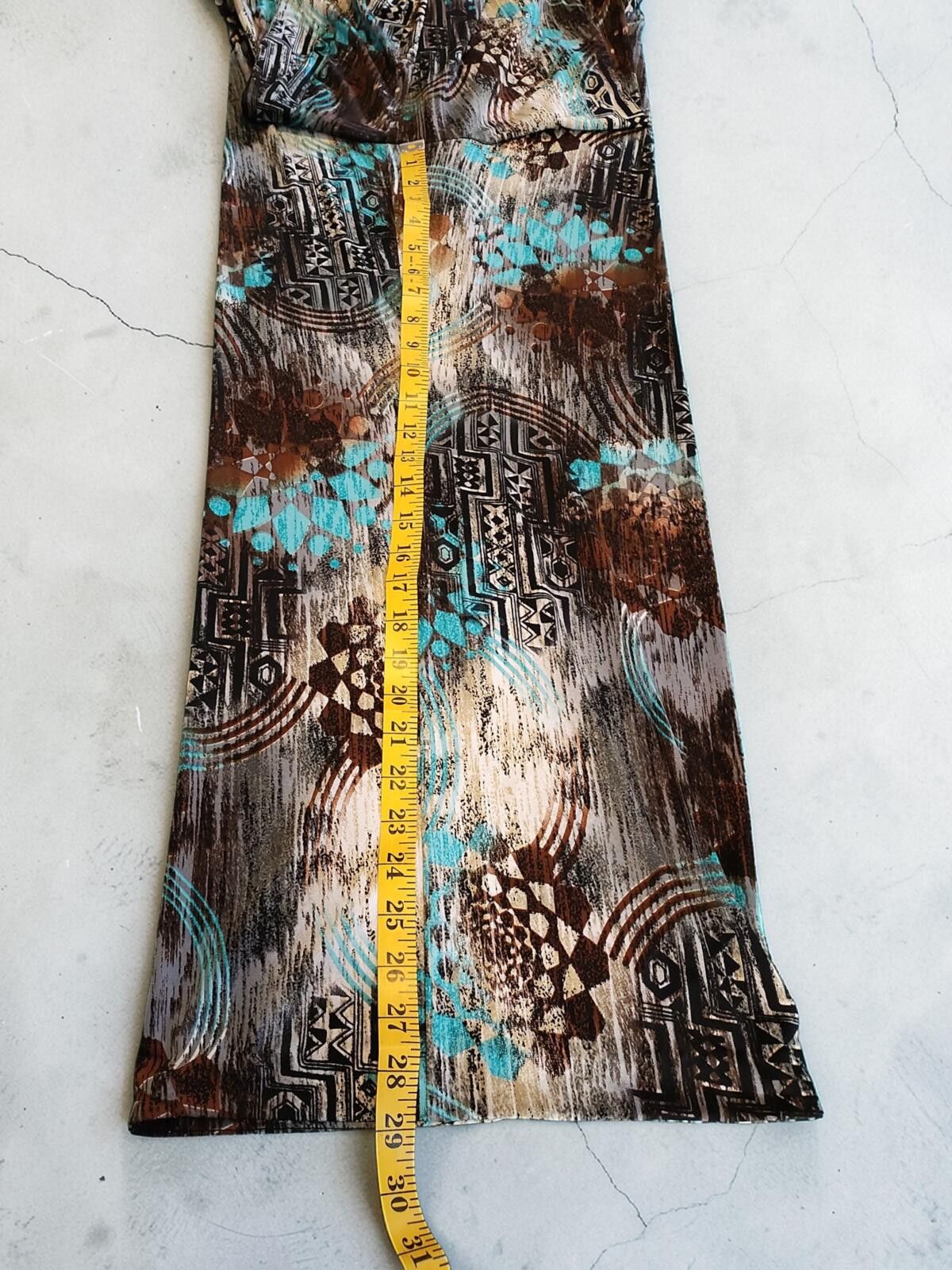 Other N Touch XL Wide Leg Pants with Abstract Print Size 40" / US 18 - 5 Thumbnail