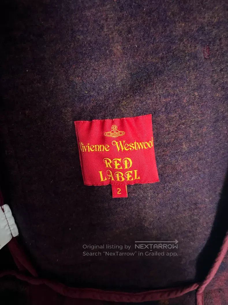 Vivienne Westwood Vivienne Westwood Red Plaid Jacket Size M / US 6-8 / IT 42-44 - 2 Thumbnail