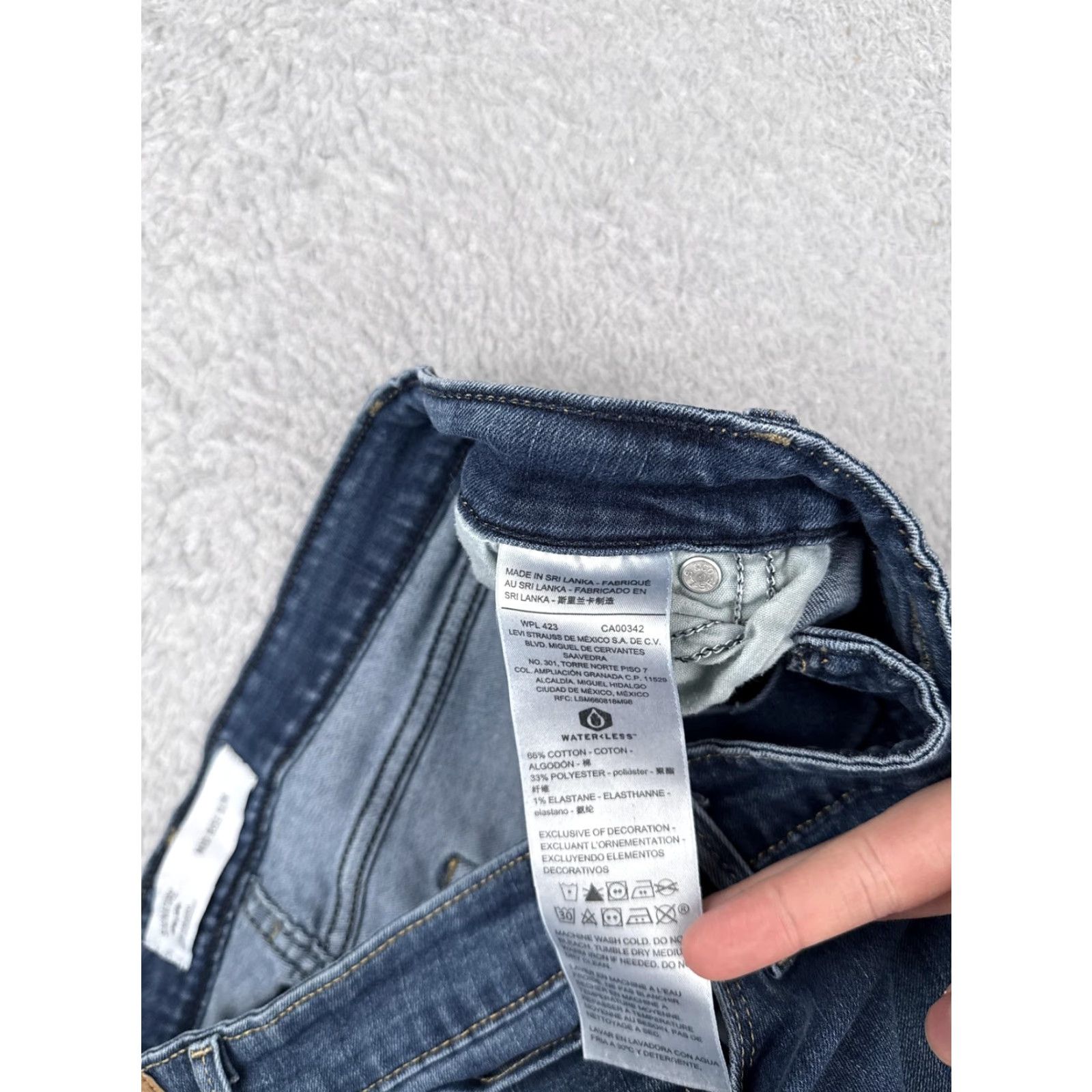 CO **Signature by Levi Strauss & Co. Women's 14 Mid Rise Slim Blue Jeans** User: Signature by Levi Strauss & Co. Women's 14 Mid Rise Slim Blue Jeans Size 36" / US 14 / IT 50 - 7 Thumbnail