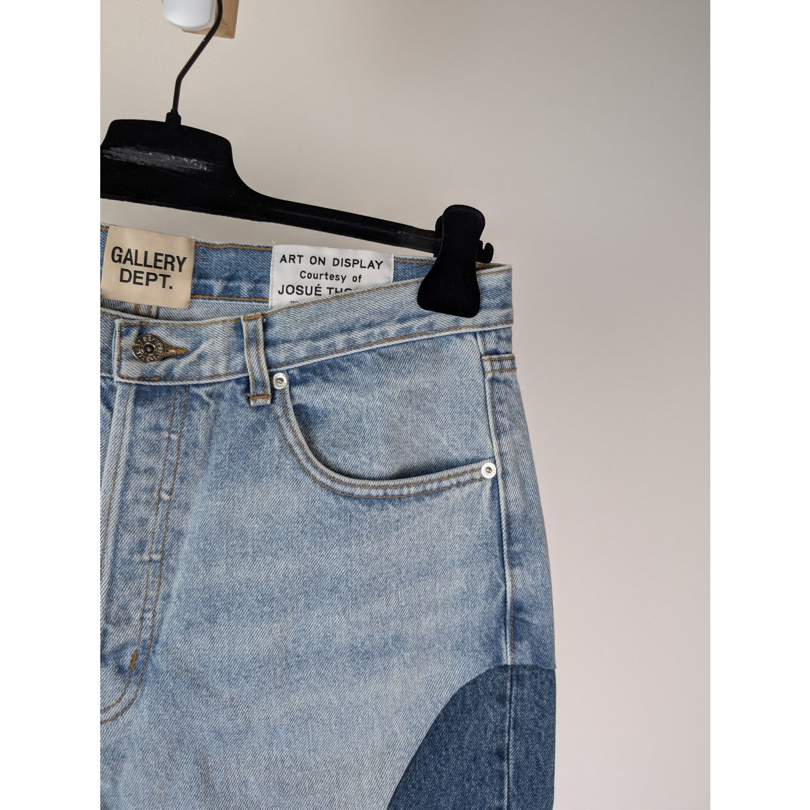Gallery Dept. o1rshd1 Size: 38W x 32L / La Flare Denim Jeans Indigo Blue Size US 38 / EU 54 - 5 Thumbnail