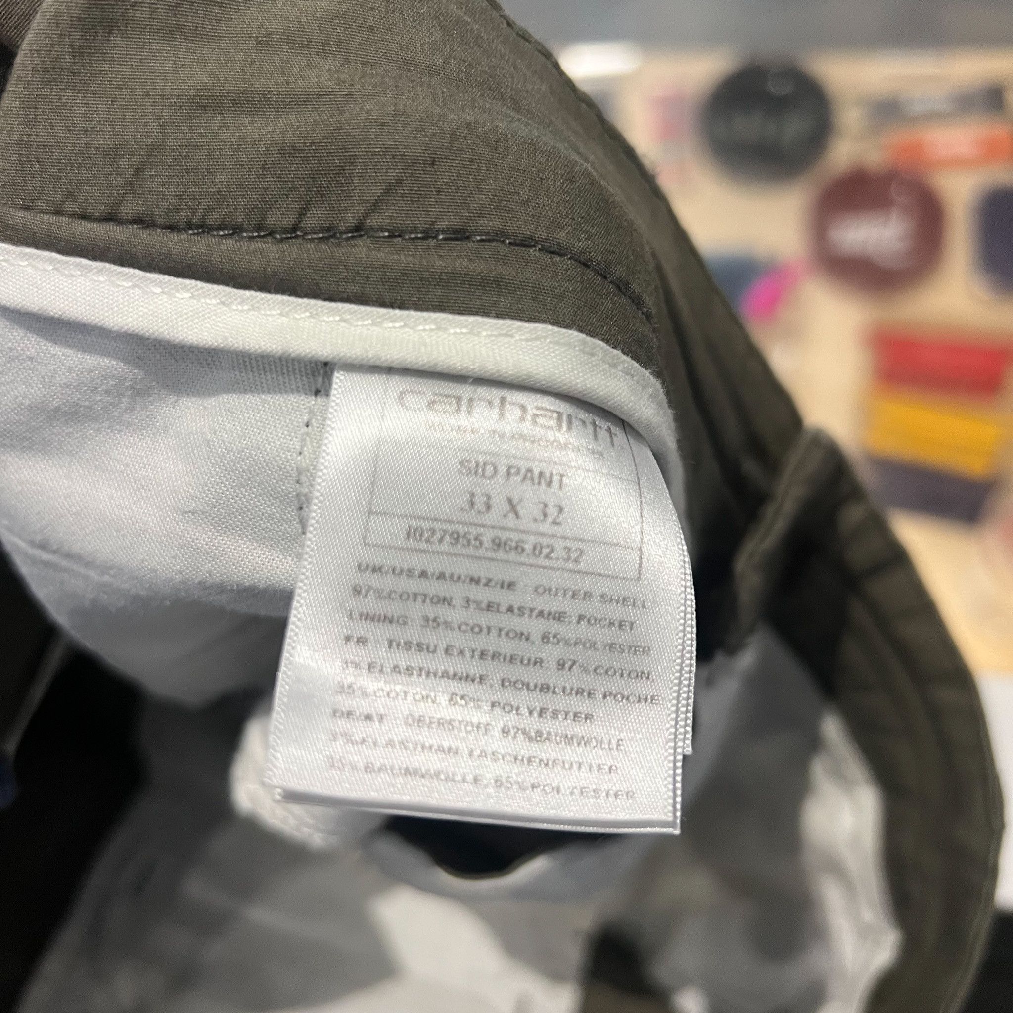 Carhartt Wip Carhartt WIP Sid Pant Cyprus • 33x32 Size US 33 - 3 Thumbnail