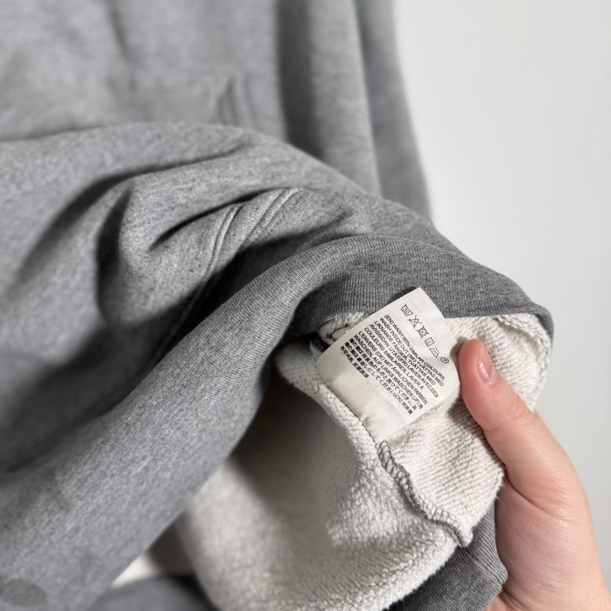 Acne Studios Acne Studios Ferris Face Sweatshirt Hoodie Sz Medium Grey Size US M / EU 48-50 / 2 - 8 Thumbnail