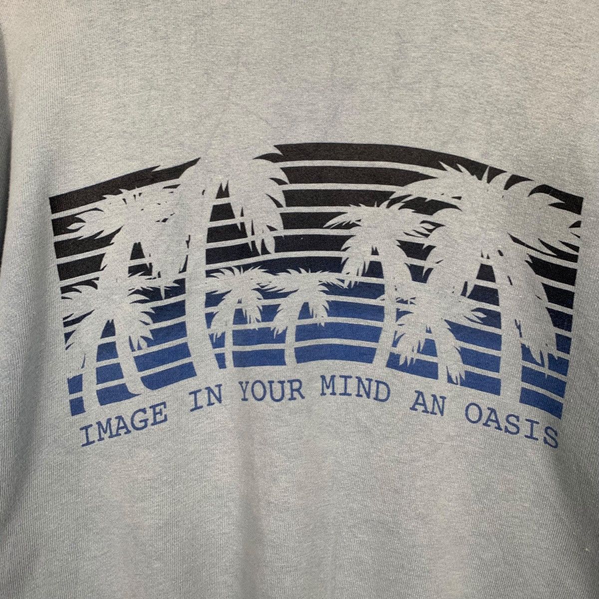 Japanese Brand PLEVO Sportswear Oasis Paradise Graphic Sweatshirt #1583-C71 Size US M / EU 48-50 / 2 - 10 Thumbnail