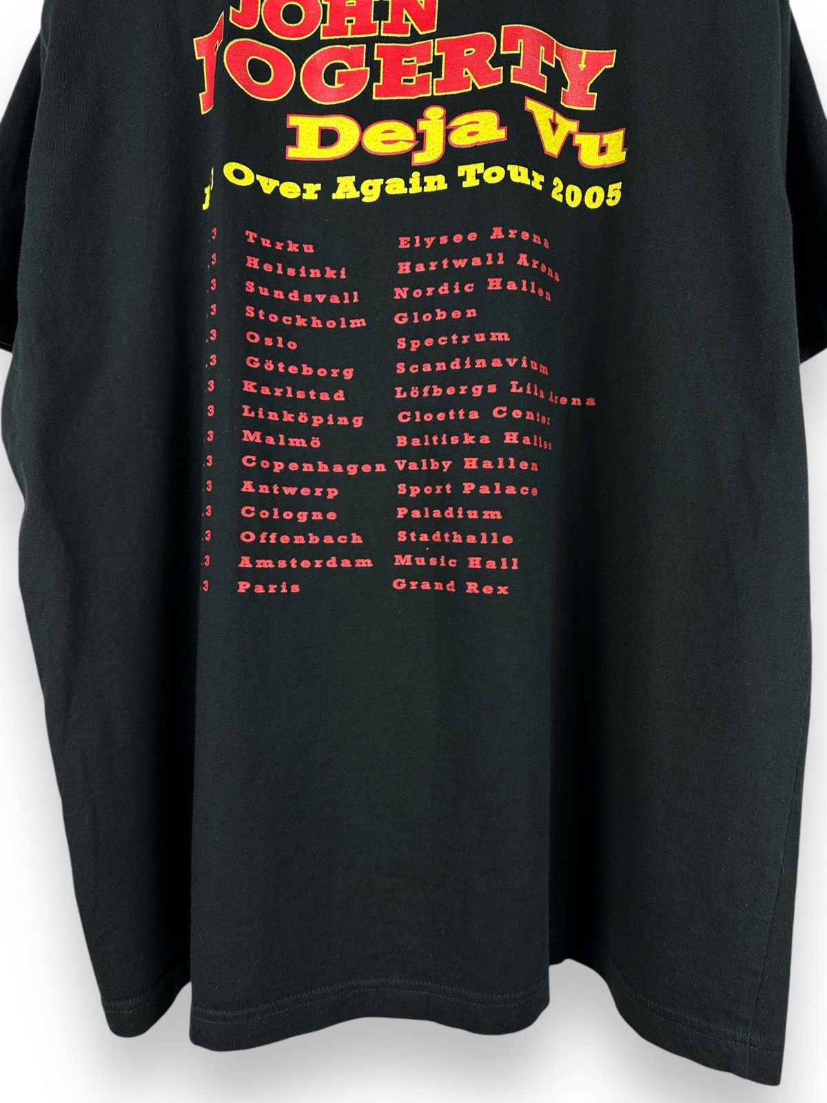 Band Tees Vintage 2005 John Fogerty Deja Vu All Over Again Tour Tee Size US M / EU 48-50 / 2 - 11 Thumbnail