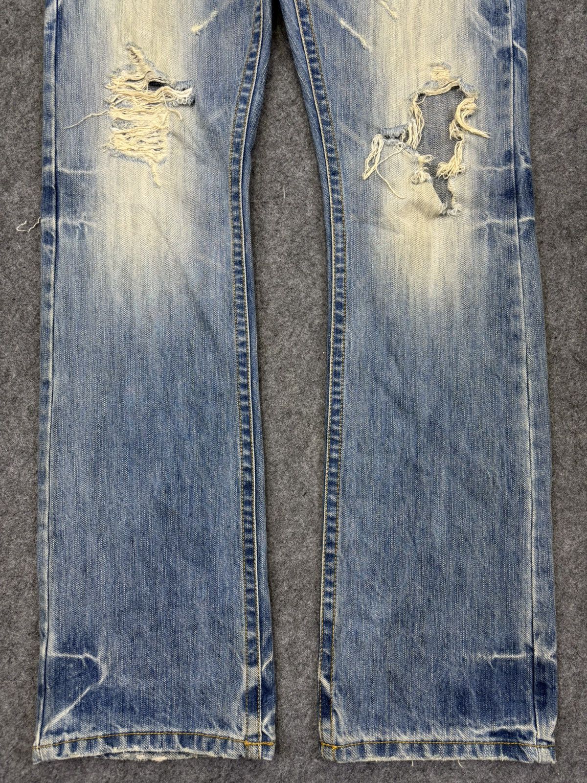 Other 💥Flare💥DPSR Slim Flare Distressed Denim F998 Size US 30 / EU 46 - 4 Thumbnail