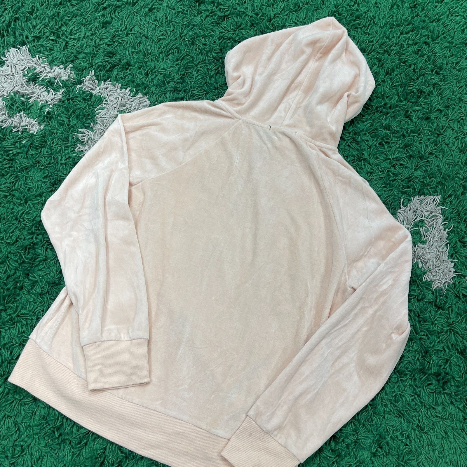 Bebe × Vintage Vintage Y2K Bebe Rhinestone Full Zip Hoodie Sweater XL Size XL / US 12-14 / IT 48-50 - 9 Thumbnail