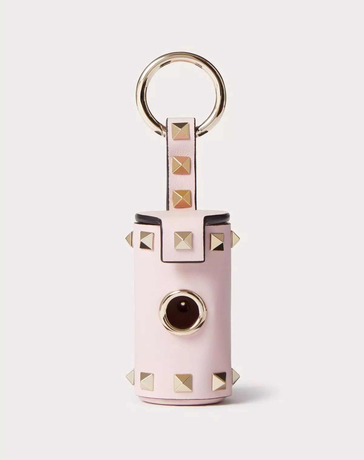 Valentino o1s1wg110426 Size: OS / Rockstud Pet Waste Bag Holder Pink Size ONE SIZE - 1 Thumbnail