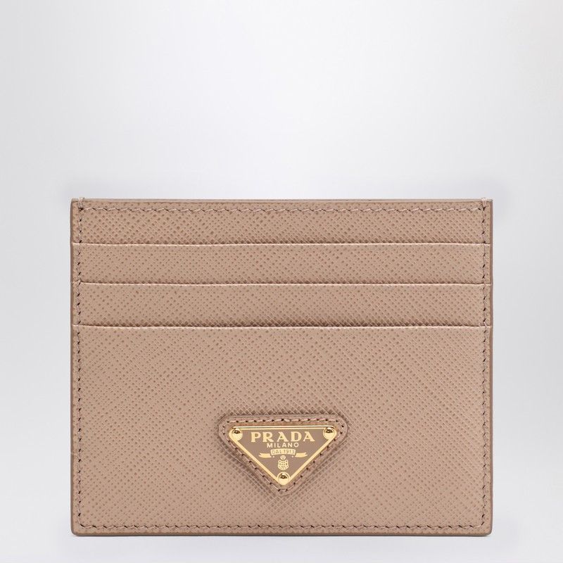 Prada Prada Powder Saffiano Card Case Size ONE SIZE - 1 Thumbnail