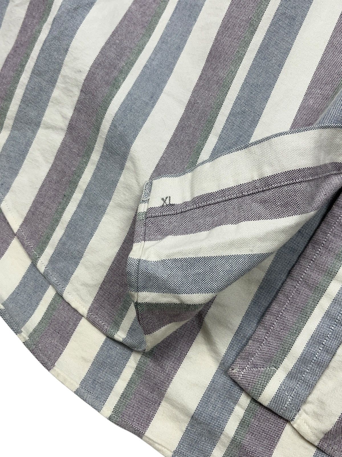 Polo Ralph Lauren Vintage 90s Polo Ralph Lauren Striped Button Up Shirt Size US XL / EU 56 / 4 - 6 Thumbnail