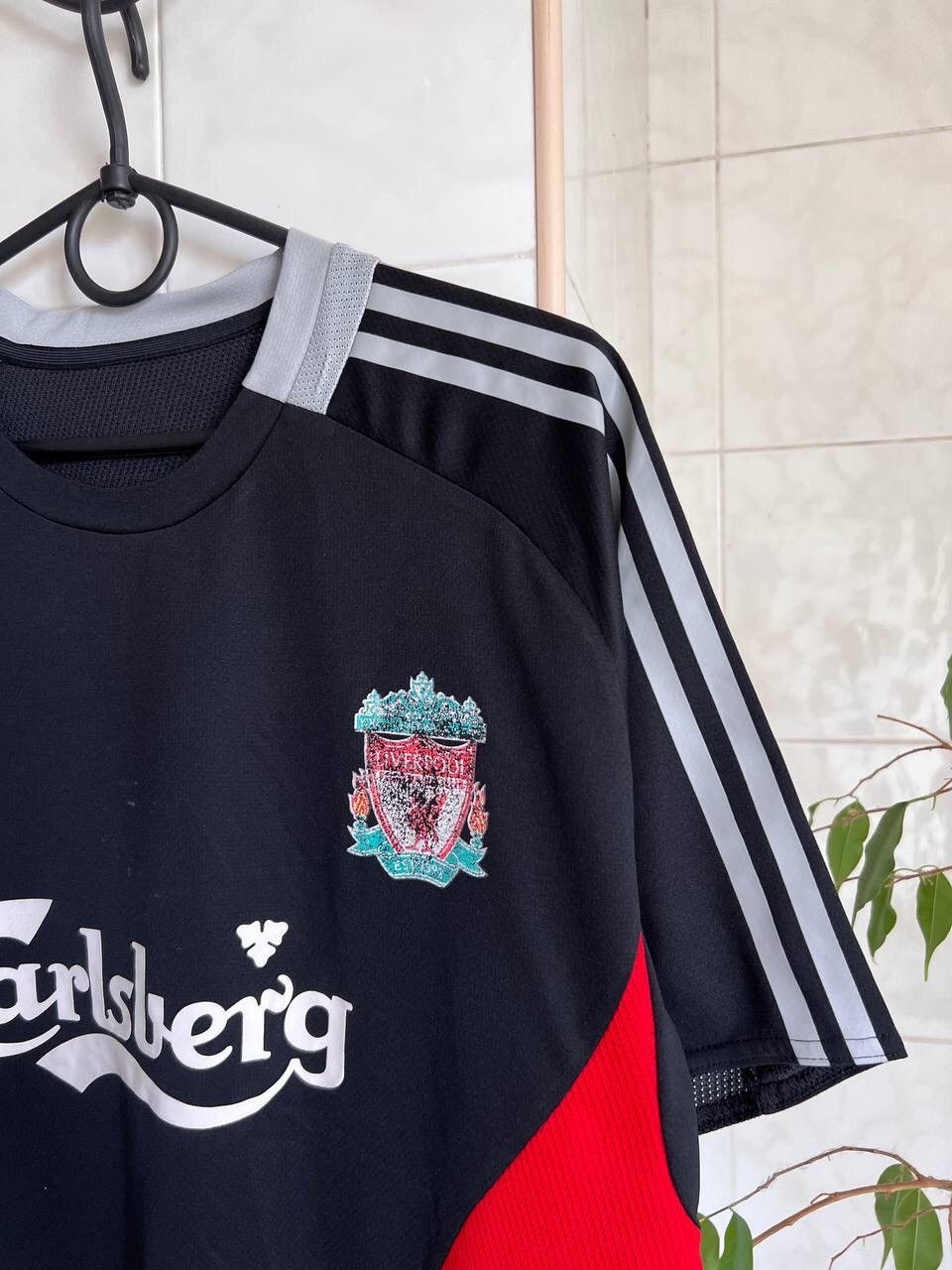 Adidas × Vintage Vintage Adidas Liverpool Soccer Jersey Tee T Shirt Size US M / EU 48-50 / 2 - 3 Thumbnail