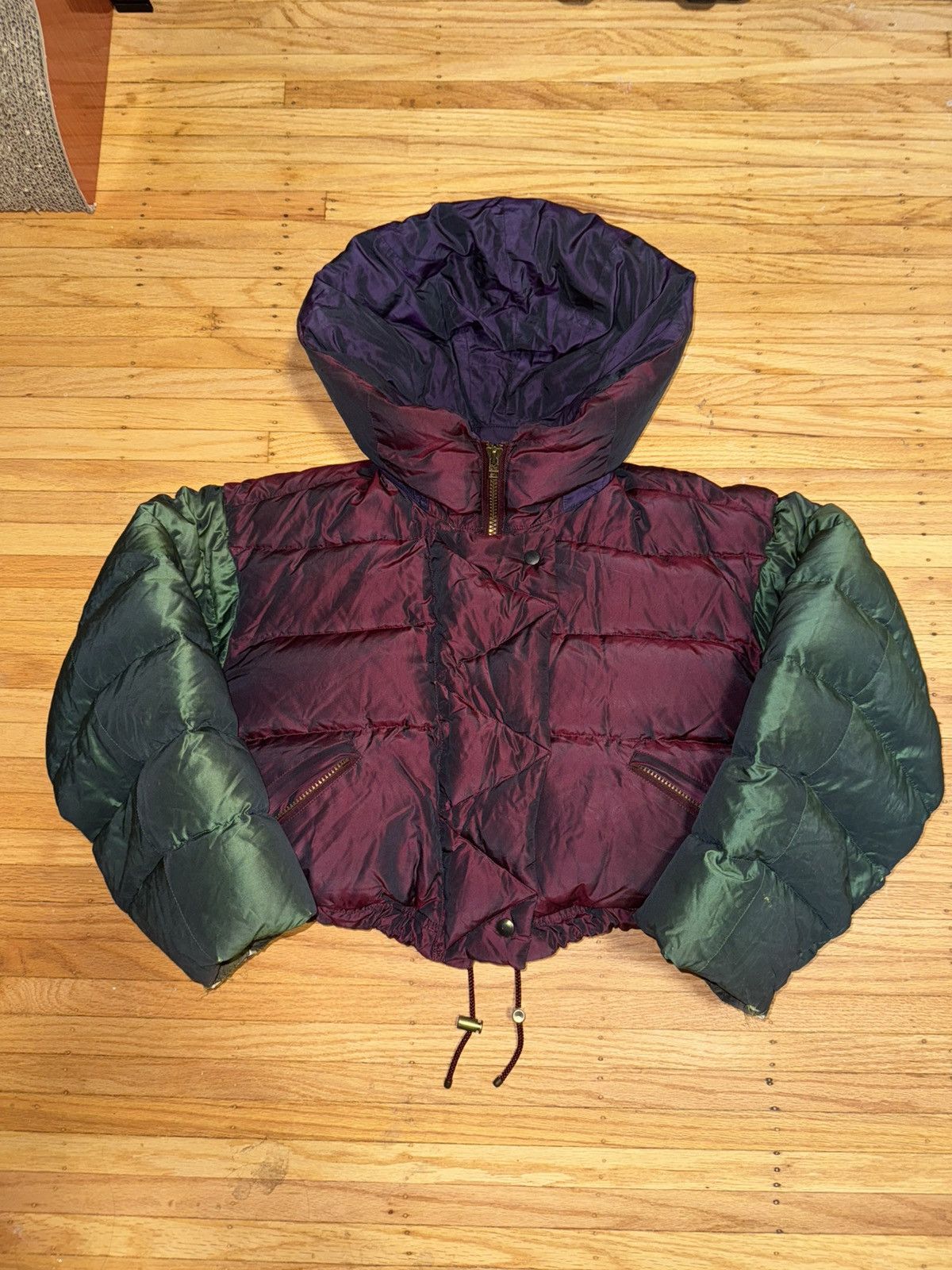Issey Miyake Issey Miyake Cropped Down Puffer Jacket Archival Japanese Size US M / EU 48-50 / 2 - 1 Thumbnail