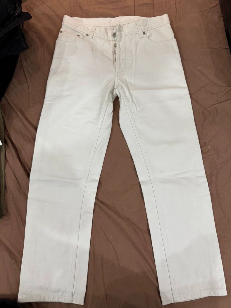 Helmut Lang HELMUT LANG White jeans Size US 32 / EU 48 - 1 Thumbnail