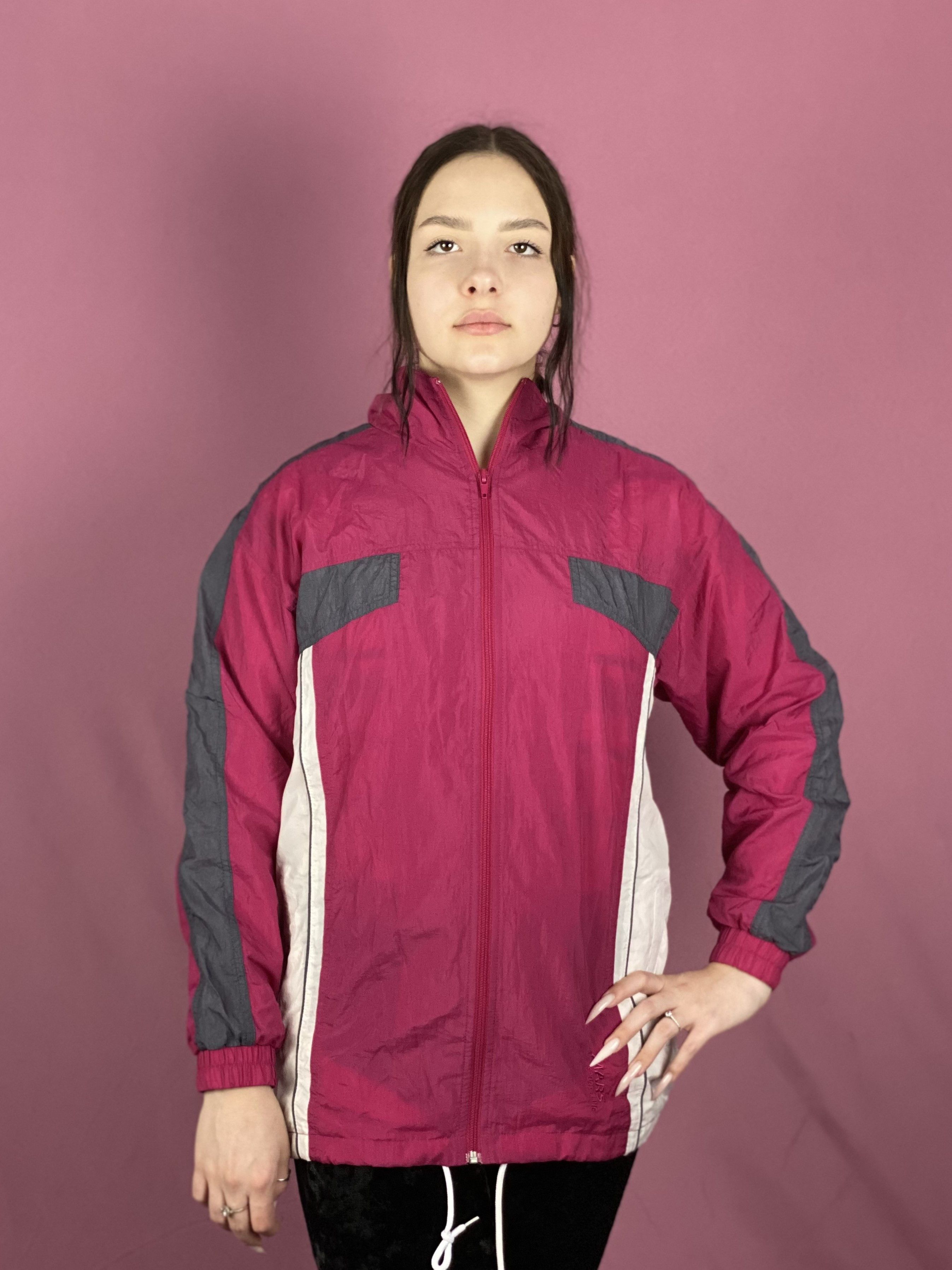 Vintage 90s Mars Vintage Women's Windbreaker Jacket - M Size M / US 6-8 / IT 42-44 - 1 Thumbnail