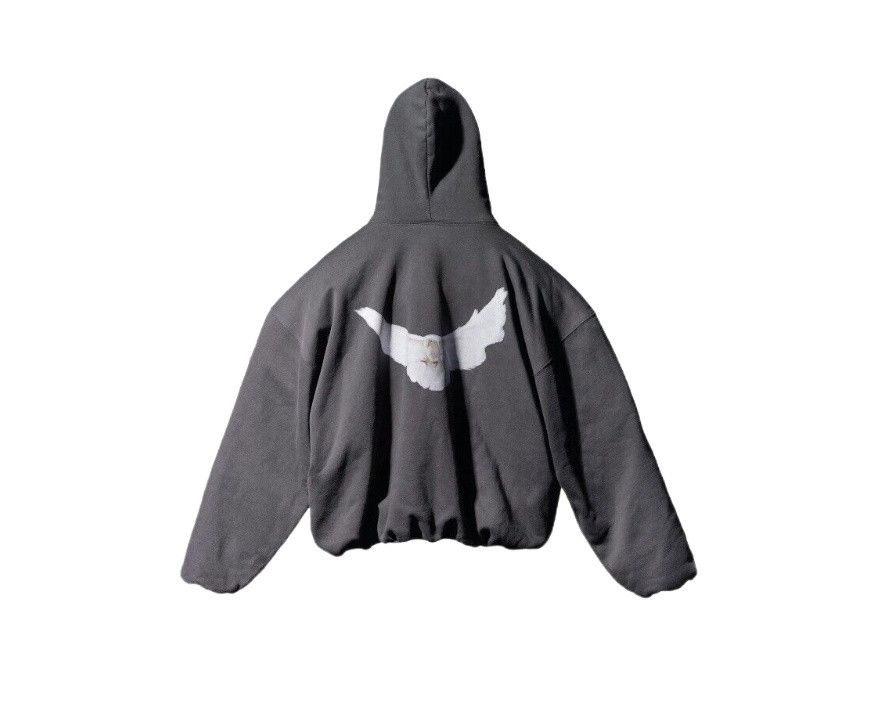 Balenciaga × Gap × Kanye West 🕊️BNWT Yzy Yeezy Gap Balenciaga Dove Gray hoodie Size US L / EU 52-54 / 3 - 1 Thumbnail