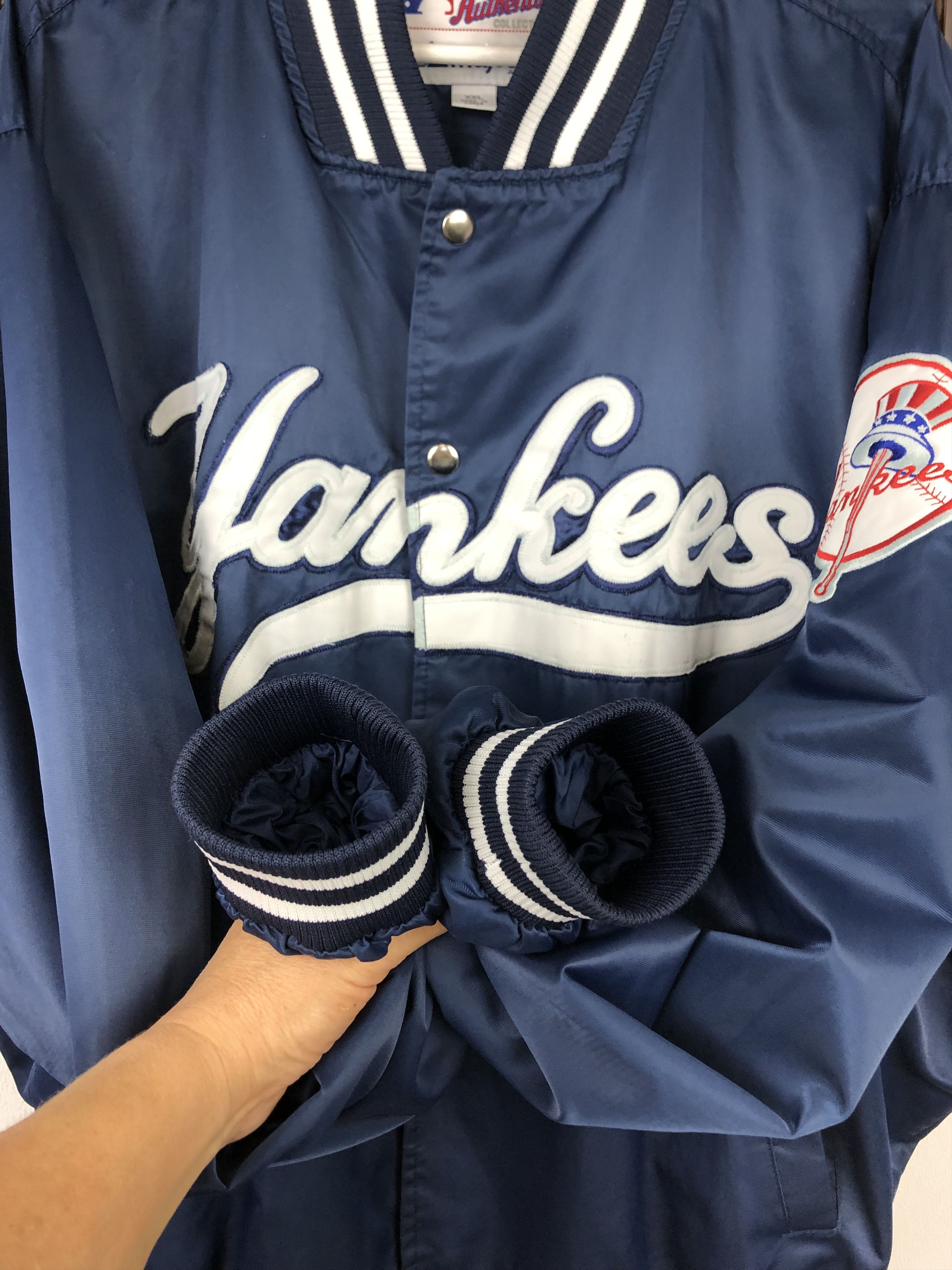 Majestic Vintage Majestic Varsity Jacket MLB New York Yankees Satin Size US XXL / EU 58 / 5 - 6 Thumbnail