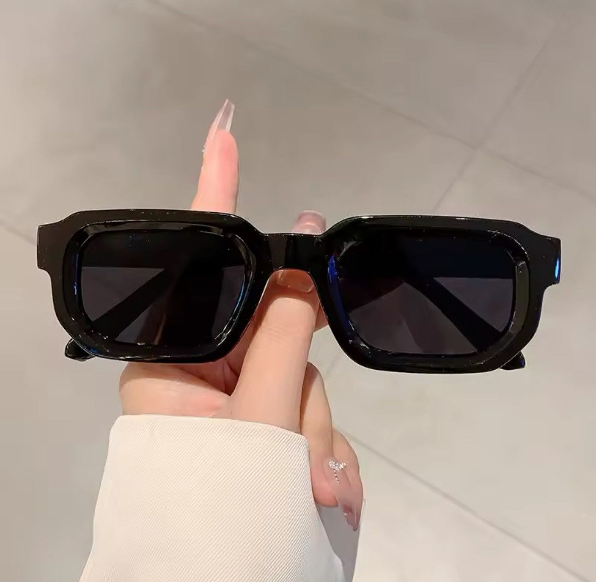 Electric Visual Vintage Men Rectangle Frame Sunglasses Size ONE SIZE - 1 Thumbnail
