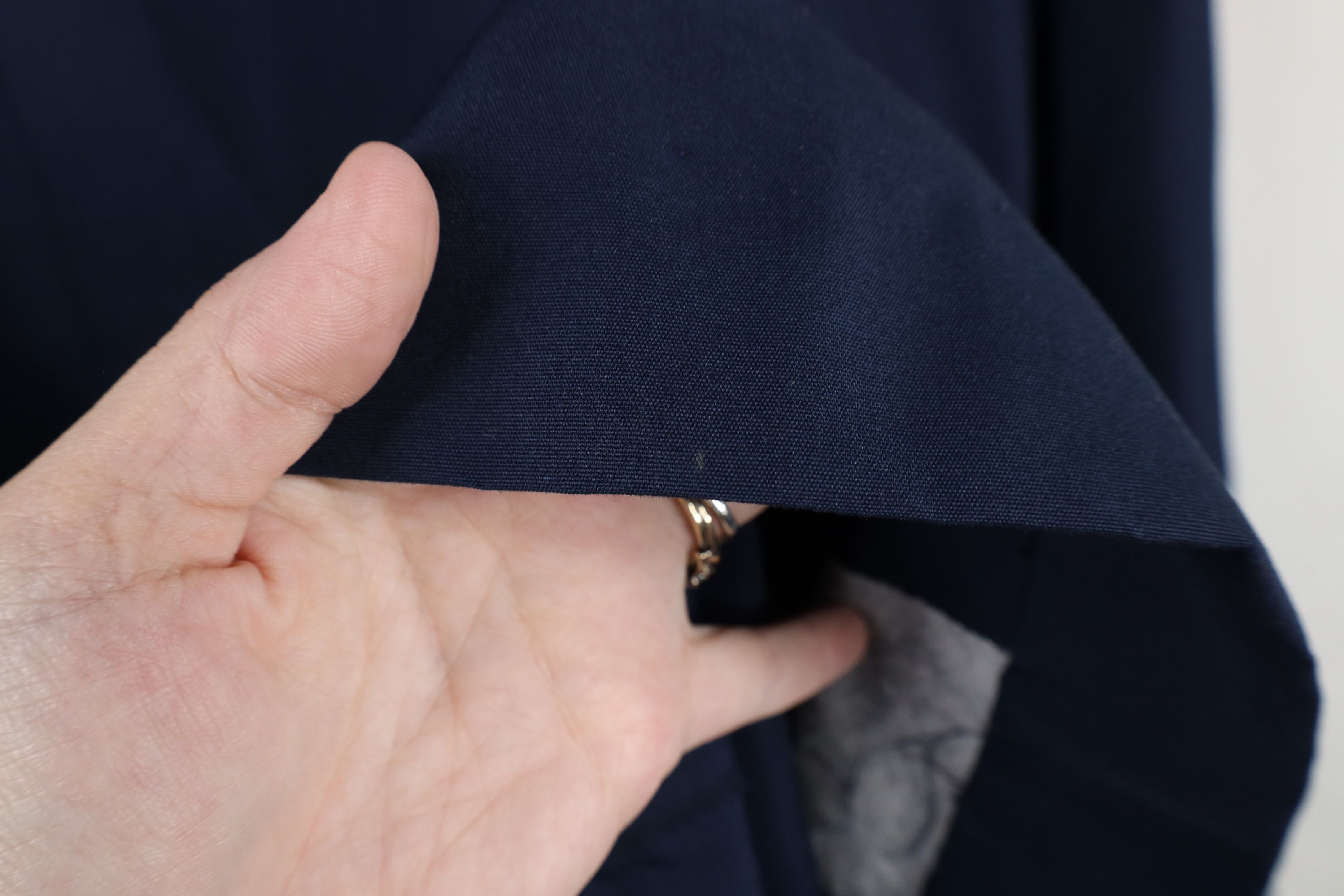 Vintage Vintage 70s Streetwear Length Trench Coat Rain Jacket Blue Size XXL / US 16-18 / IT 52-54 - 12 Thumbnail