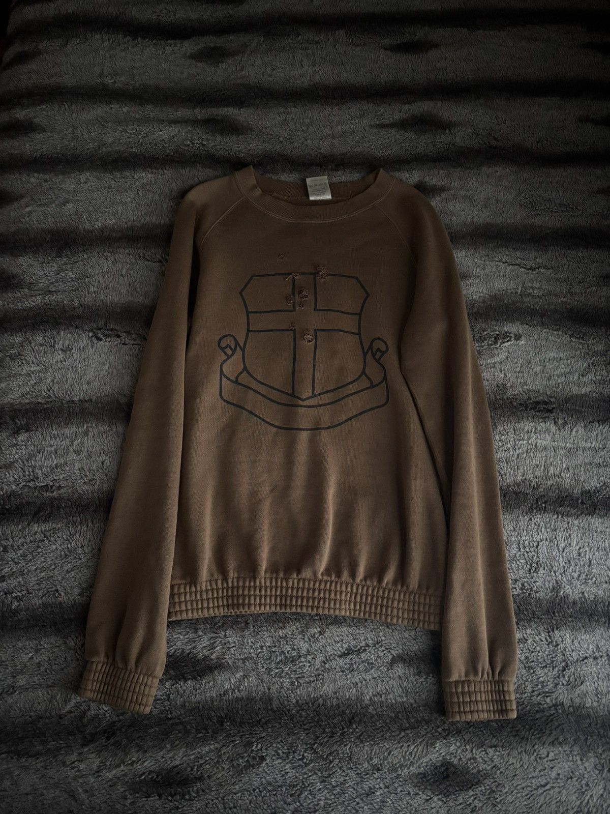 Number (N)ine ss01 “time migration” shield sweatshirt | Grailed