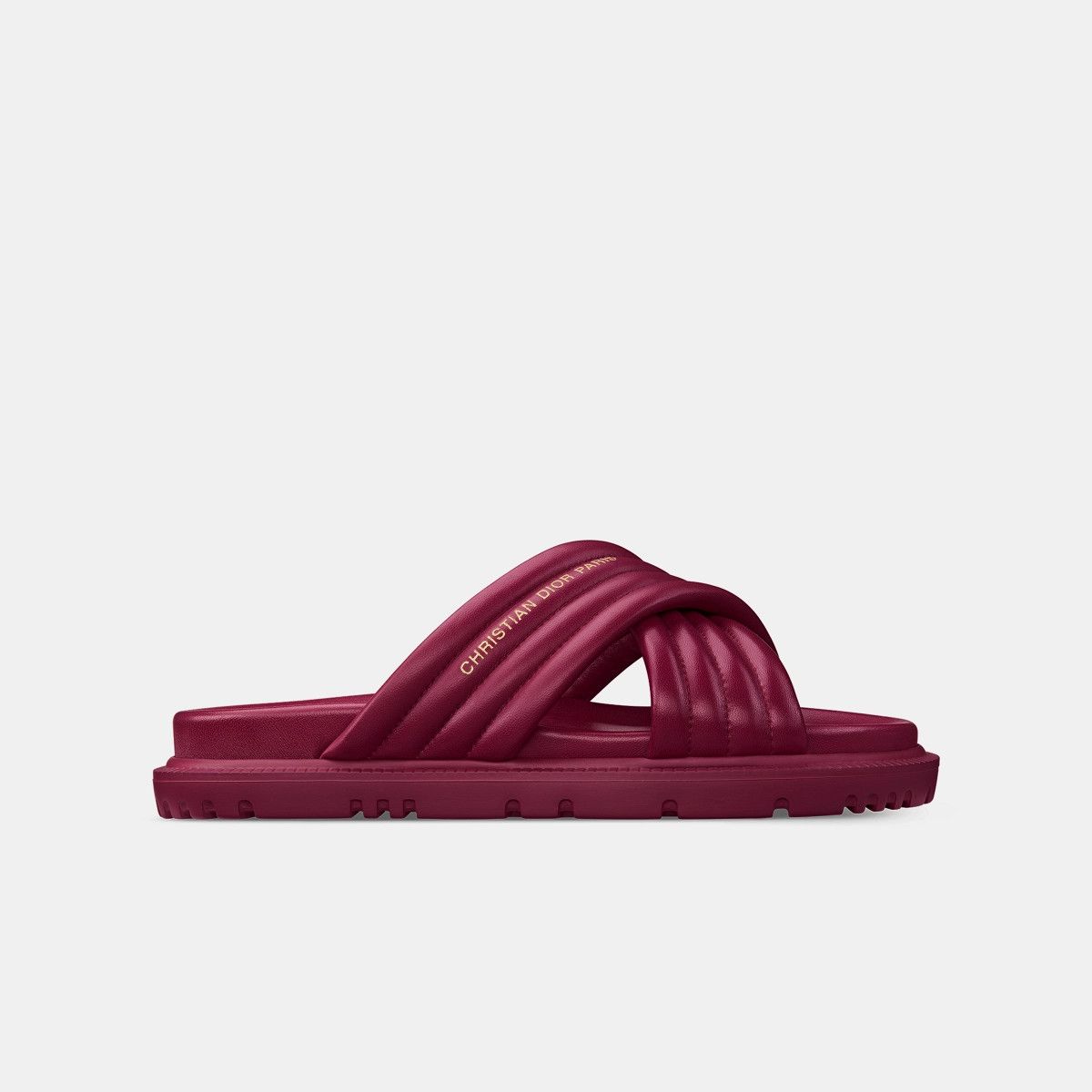 Dior o1bcso1str0225 D-Cross Slide in Deep Fuchsia Size US 10 / IT 40 - 1 Thumbnail