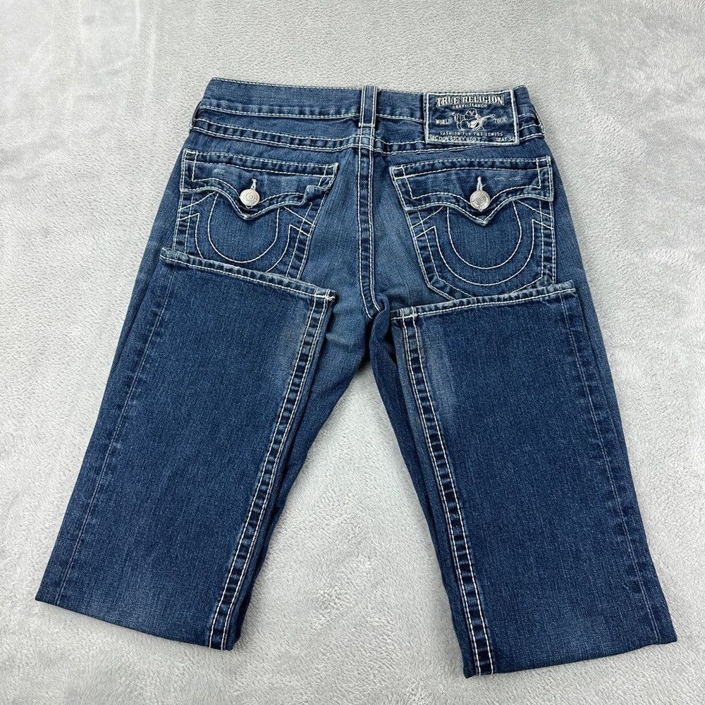 True Religion True Religion Ricky Big T Blue Denim Pants Men’s Size 32 Ma Size US 34 / EU 50 - 2 Thumbnail