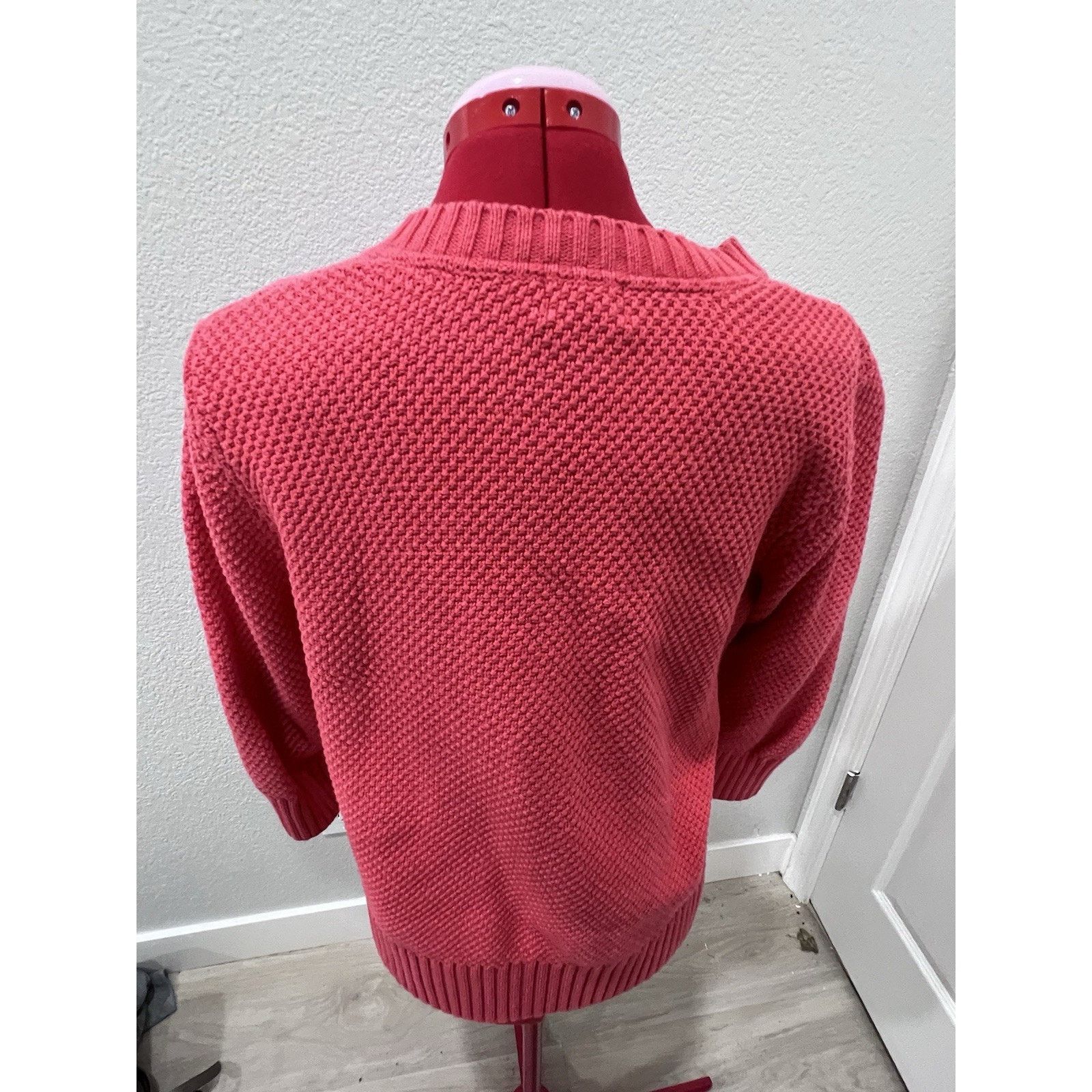 L.L. Bean LL Bean Chunky Knit Button Down Cozy Cardigan Size M / US 6-8 / IT 42-44 - 6 Thumbnail