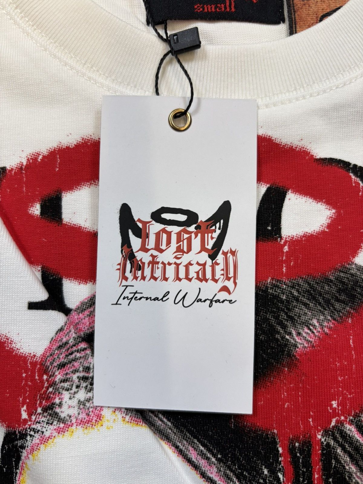 LOST INTRICACY Lost Intricacy Front Page Mag Shirt, White Size US S / EU 44-46 / 1 - 11 Thumbnail