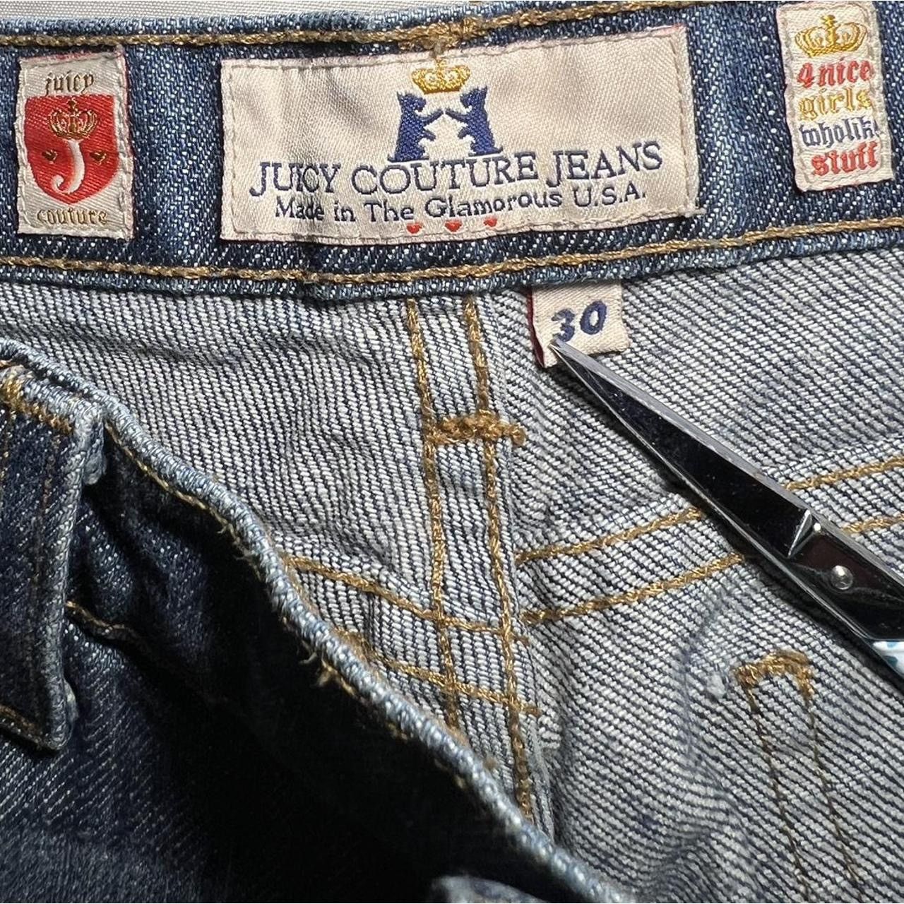 Juicy Couture Jeans Vintage Juicy Couture Jeans Size 30 Distressed Straight Leg Size 30" / US 8 / IT 44 - 7 Thumbnail